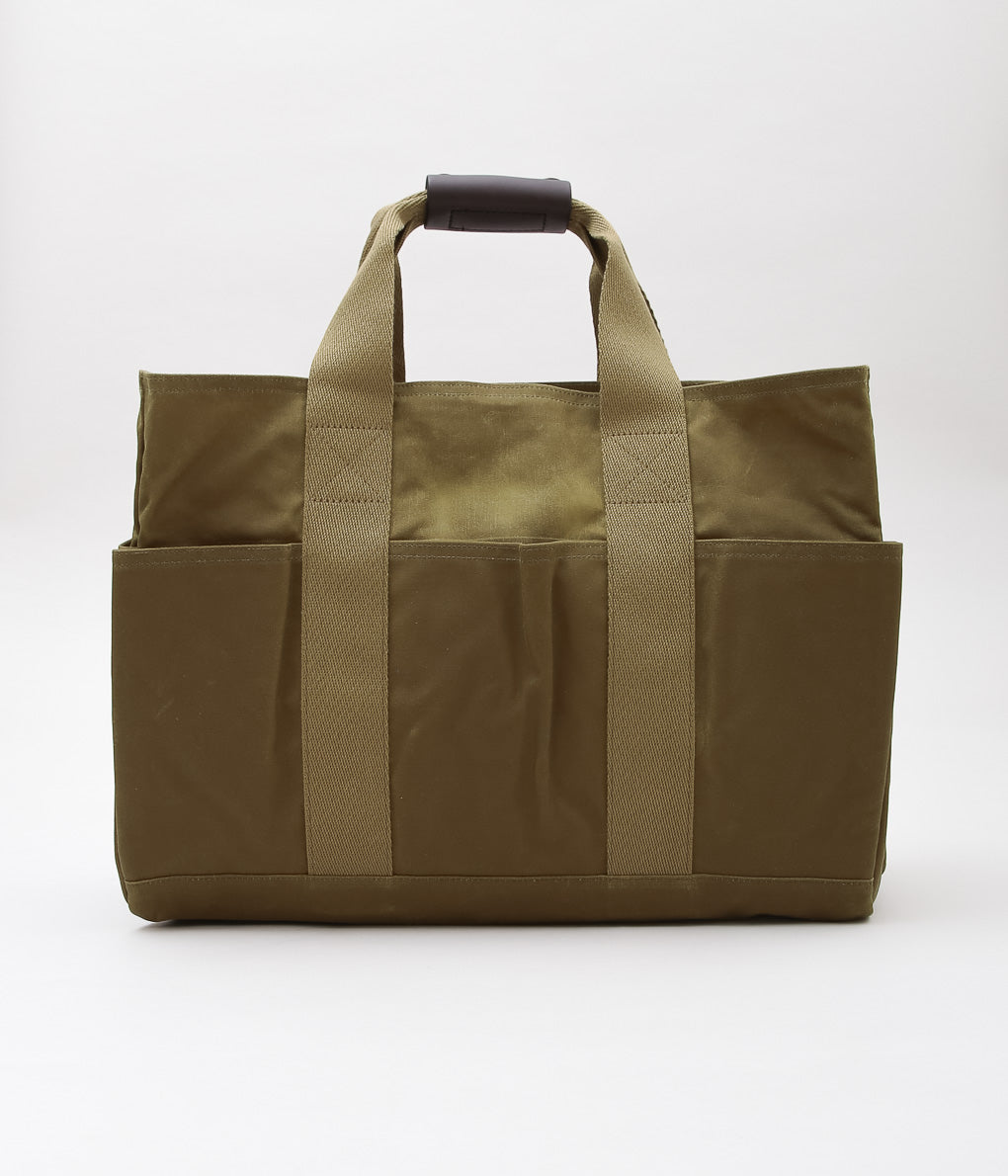 FILSON ''TIN CLOTH SUPPLY TOTE'' (BROWN)