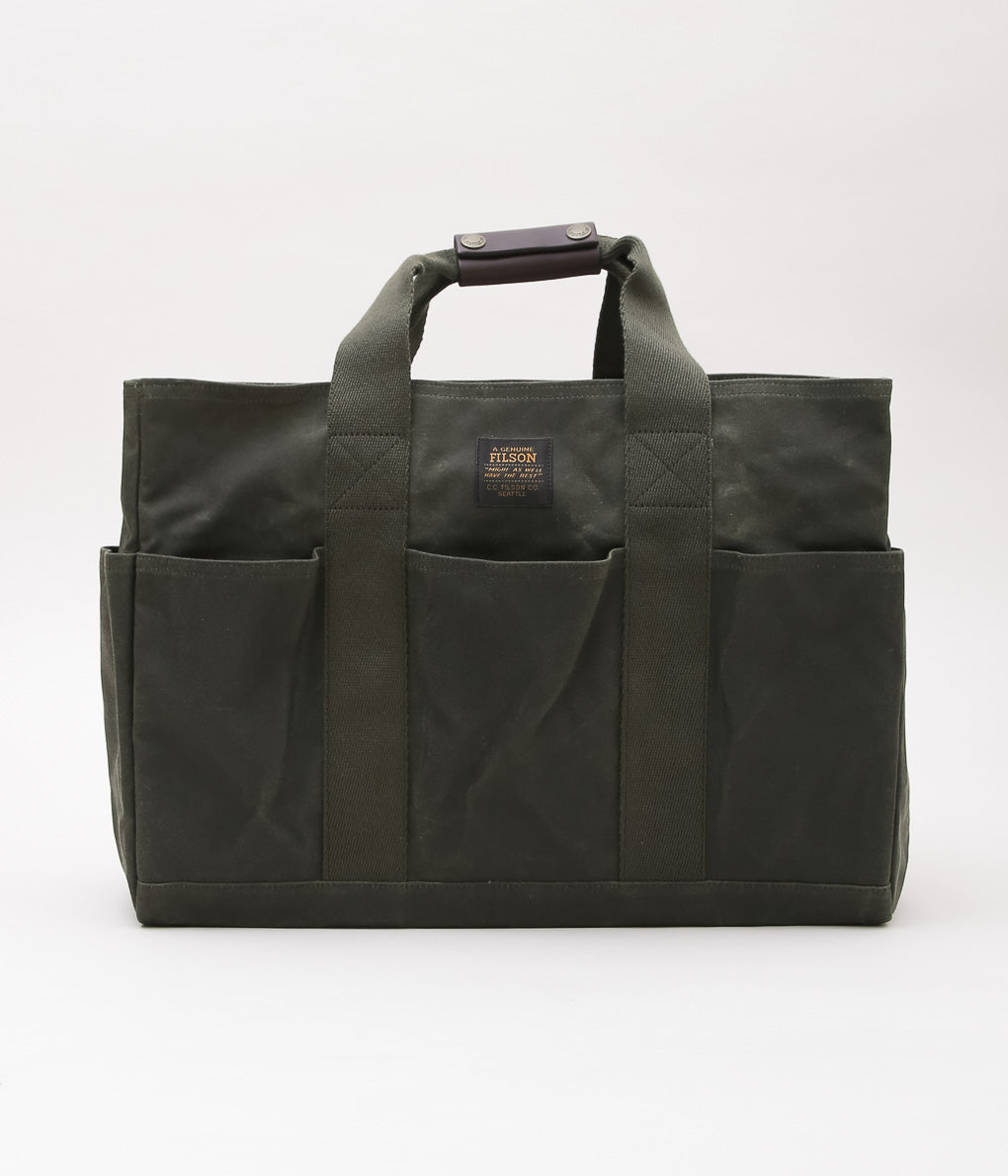 FILSON ''TIN CLOTH SUPPLY TOTE'' (OLIVE)