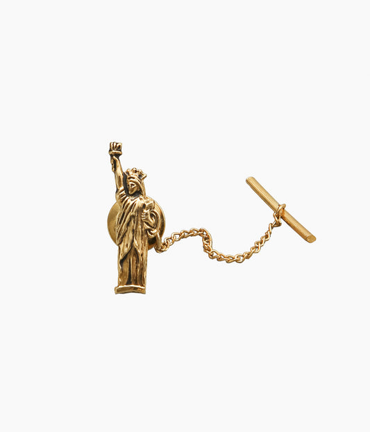 FINE AND DANDY ''LAPEL PIN (LADY LIBERTY)'' (GOLD)