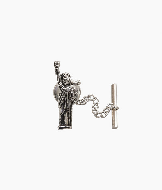 FINE AND DANDY ''LAPEL PIN (LADY LIBERTY)'' (SILVER)