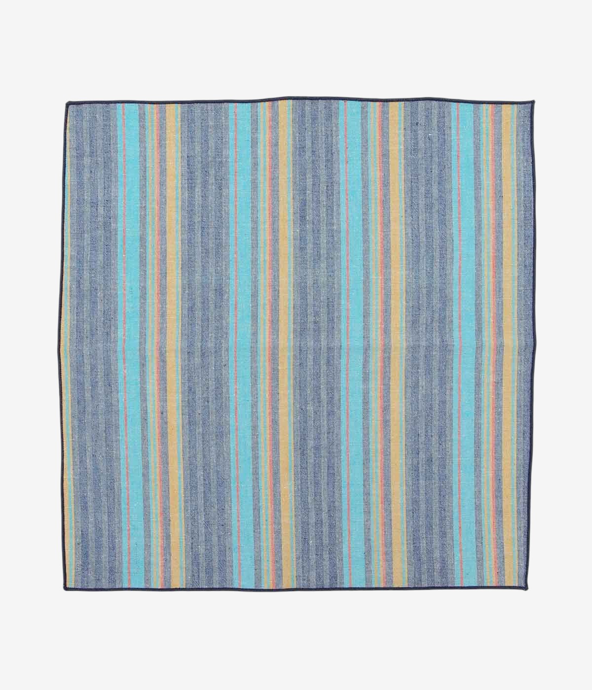 [Material Confirmation] FINE AND DANDY "POCKET SQUARES (WASHED STRIPE)" (MULTI)