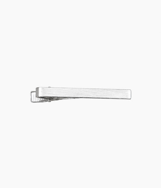 FINE AND DANDY ''TIE BARS(BRUSHED RECTANGULAR)'' (SILVER)