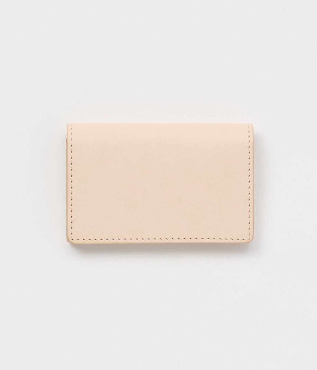 HENDER SCHEME ''FOLDED CARD CASE'' (NATURAL)