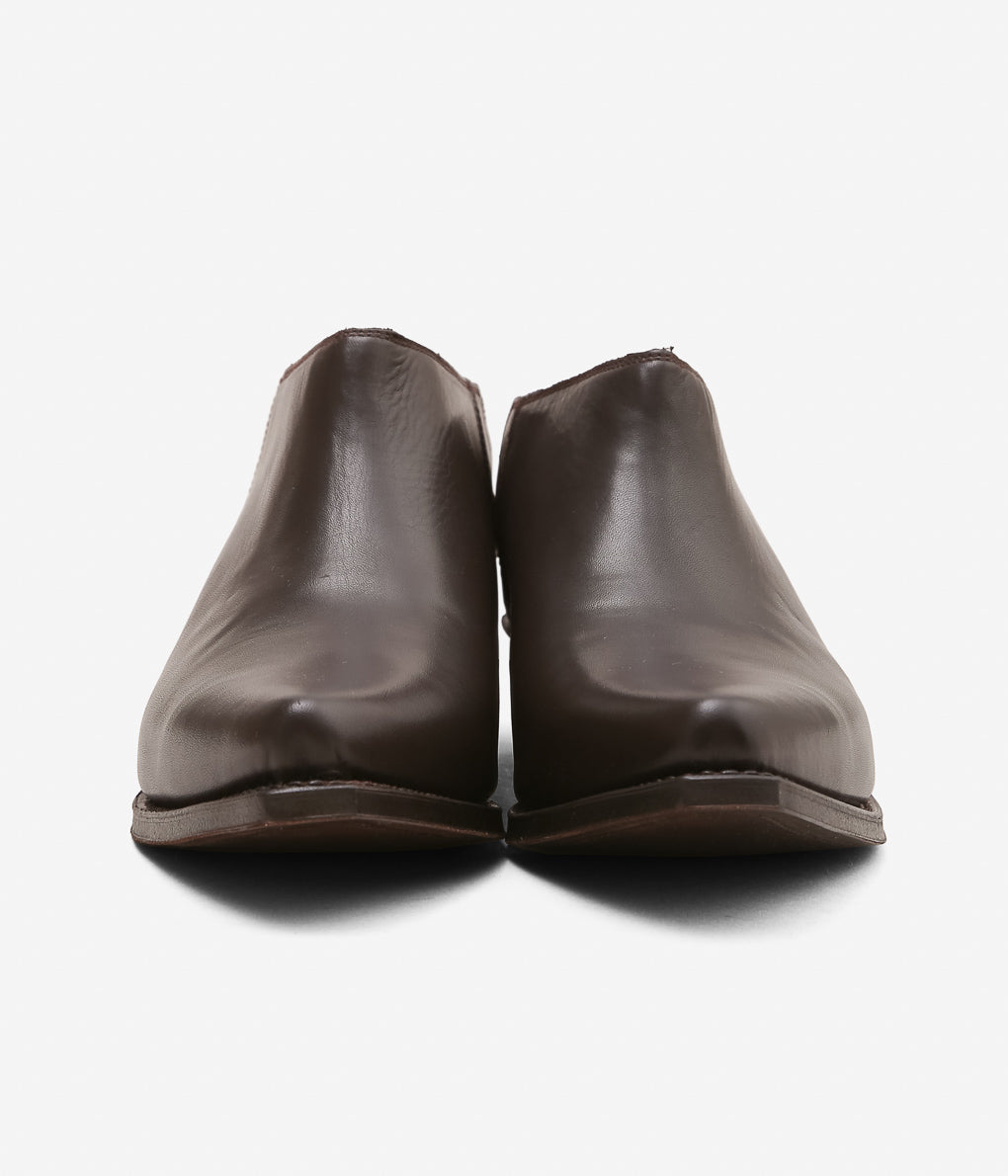 GABRIELA COLL GARMENTS ''NO.130 SENDRA CROPPED BOOTS'' (BROWN