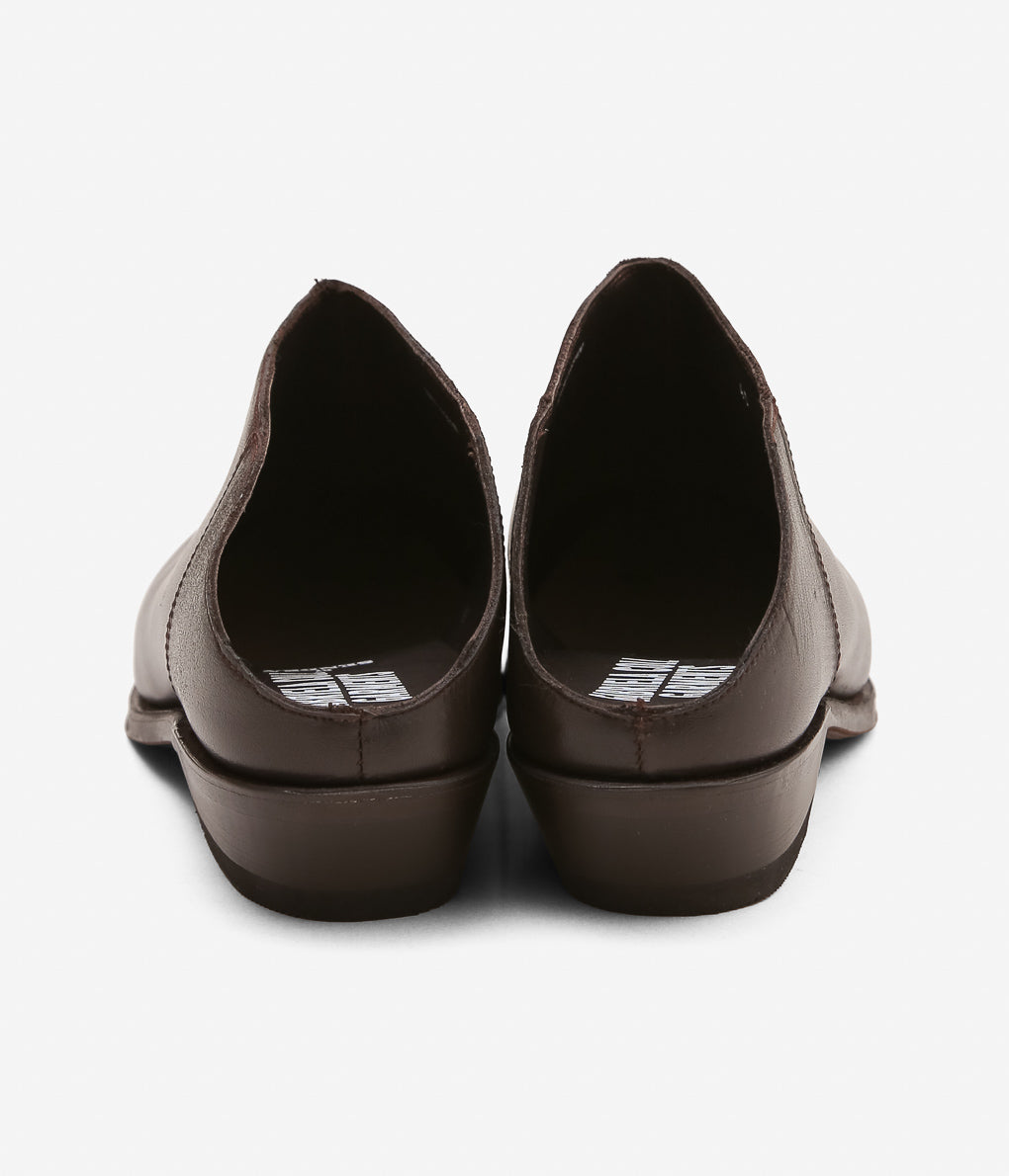 GABRIELA COLL GARMENTS ''NO.130 SENDRA CROPPED BOOTS'' (BROWN)