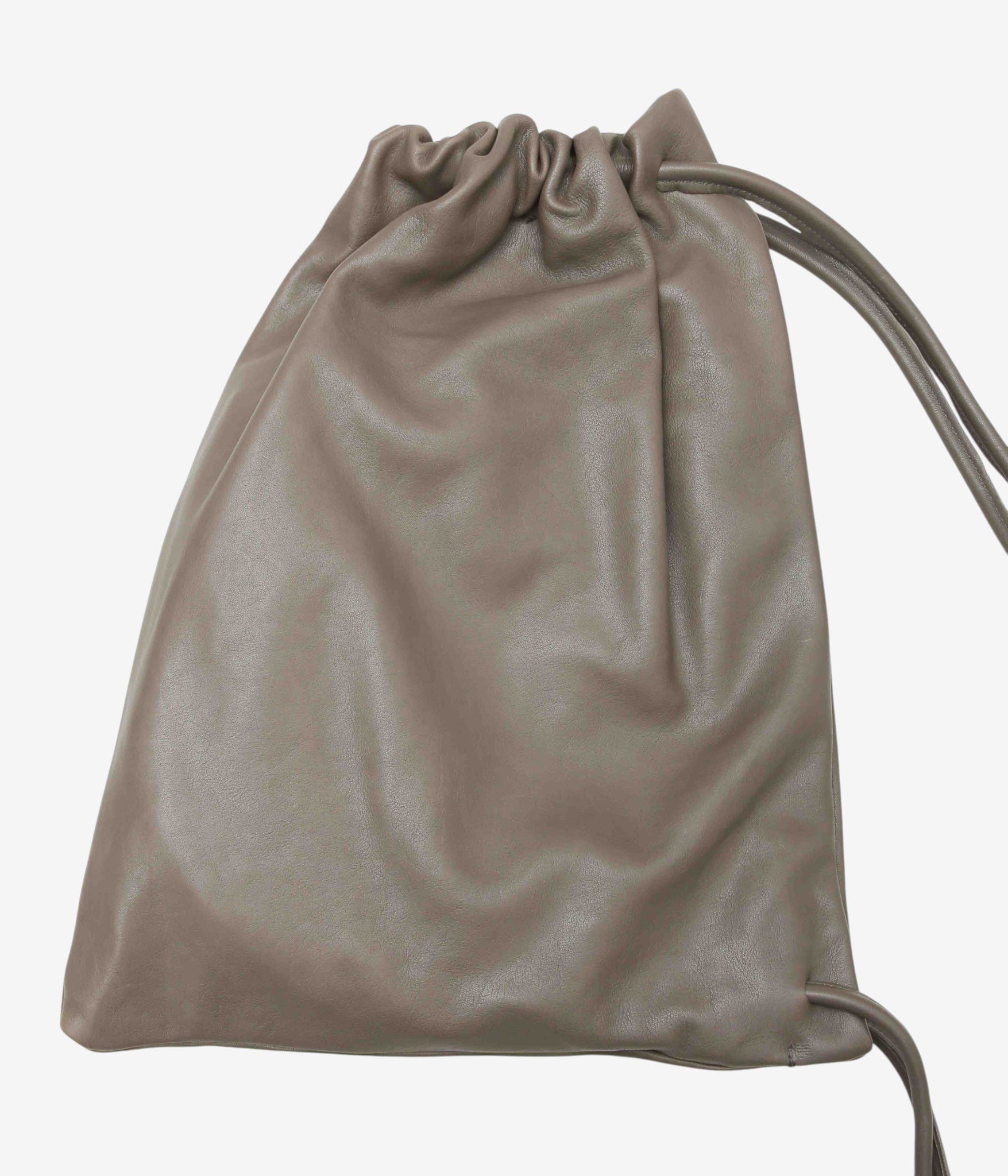 GABRIELA COLL GARMENTS ''NO.131 LEATHER GATHERED CROSSED BAG
