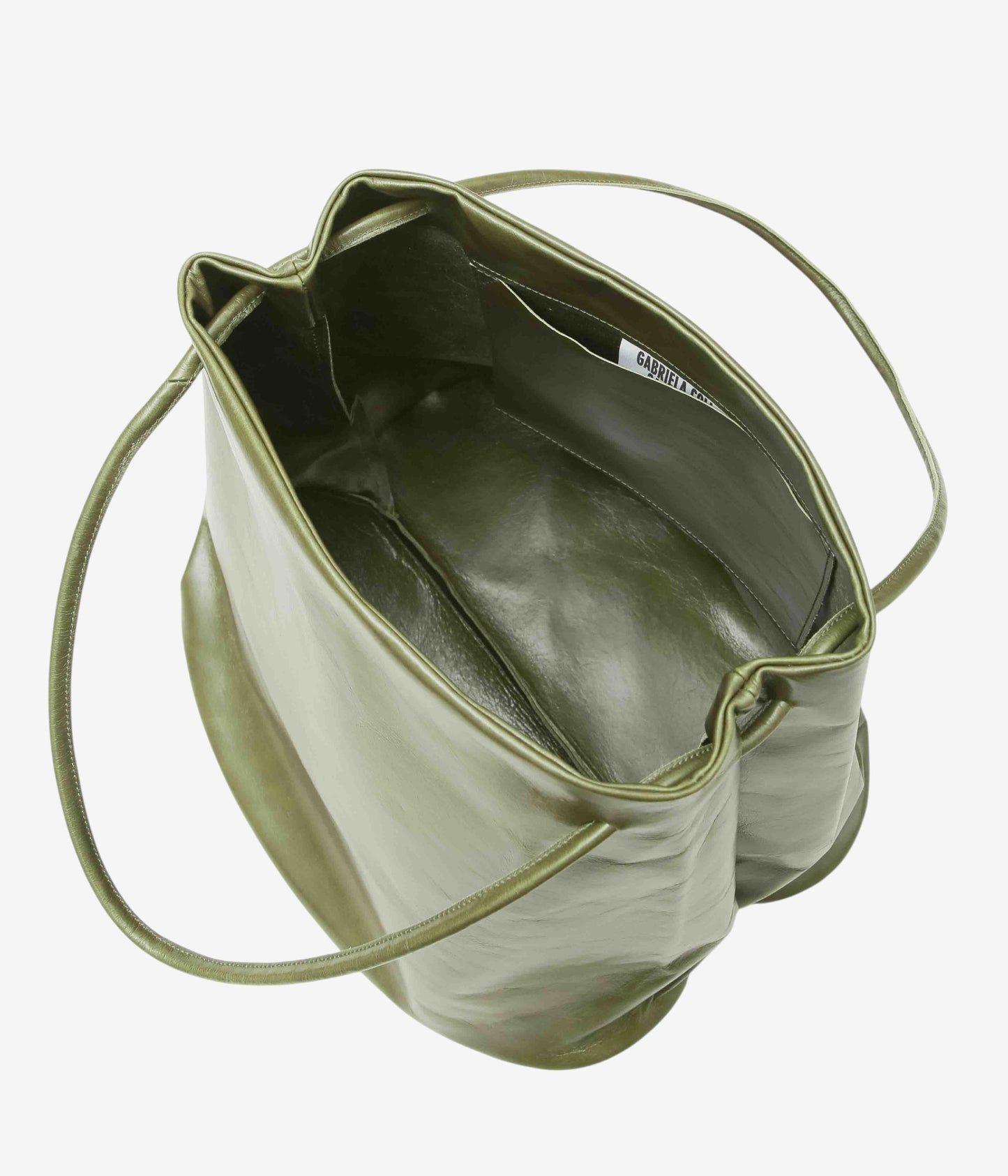 GABRIELA COLL GARMENTS "NO.17 LEATHER HOOF BAG" (그린)