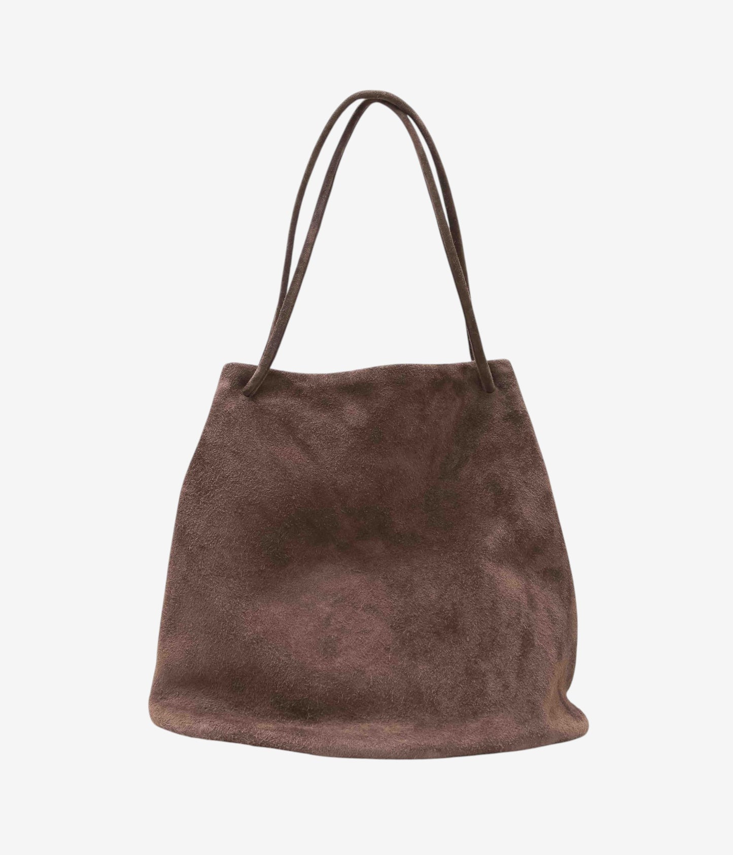 GABRIELA COLL GARMENTS "NO.17 SUEDE HOOF BAG" (BROWN SUEDE)