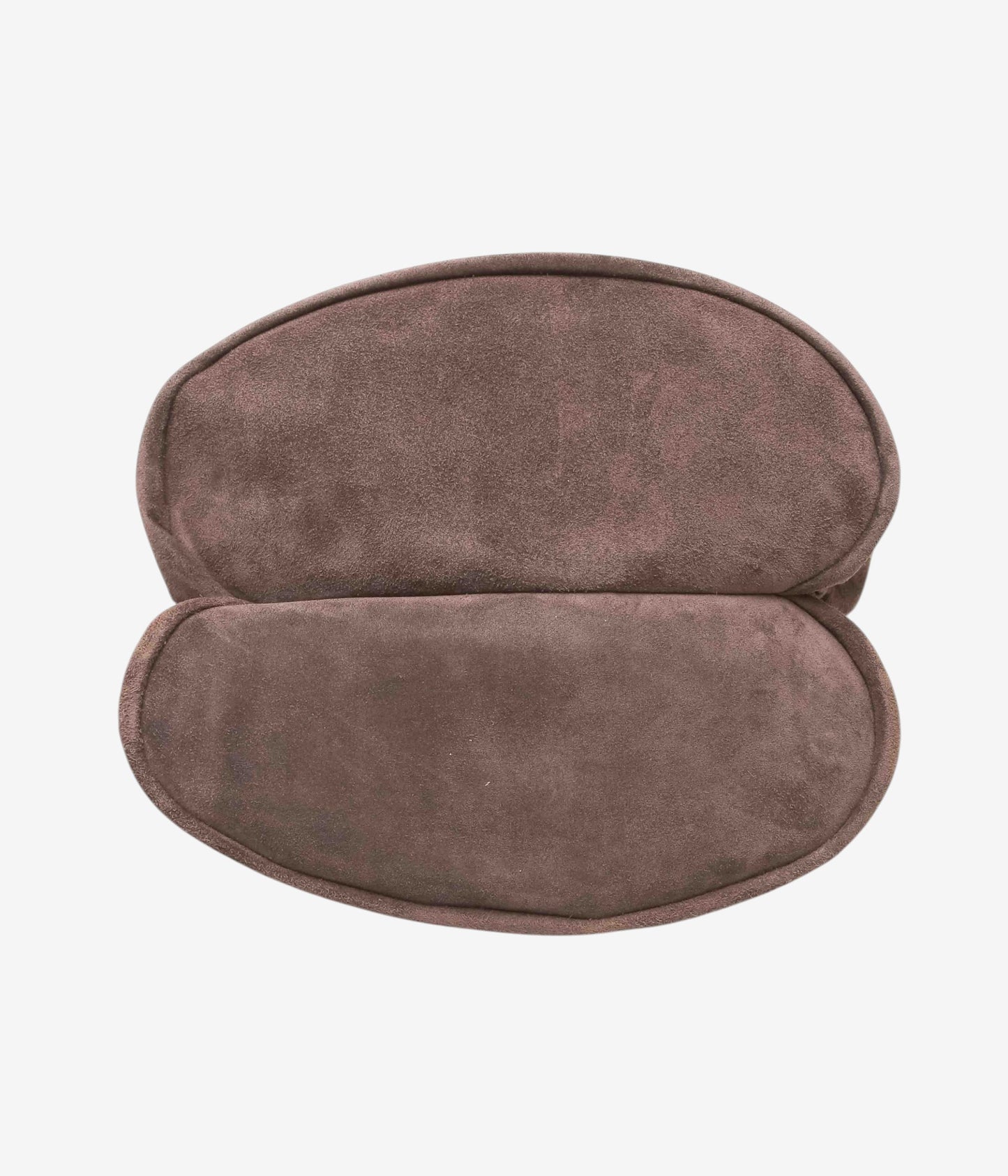 GABRIELA COLL GARMENTS "NO.17 SUEDE HOOF BAG" (BROWN SUEDE)