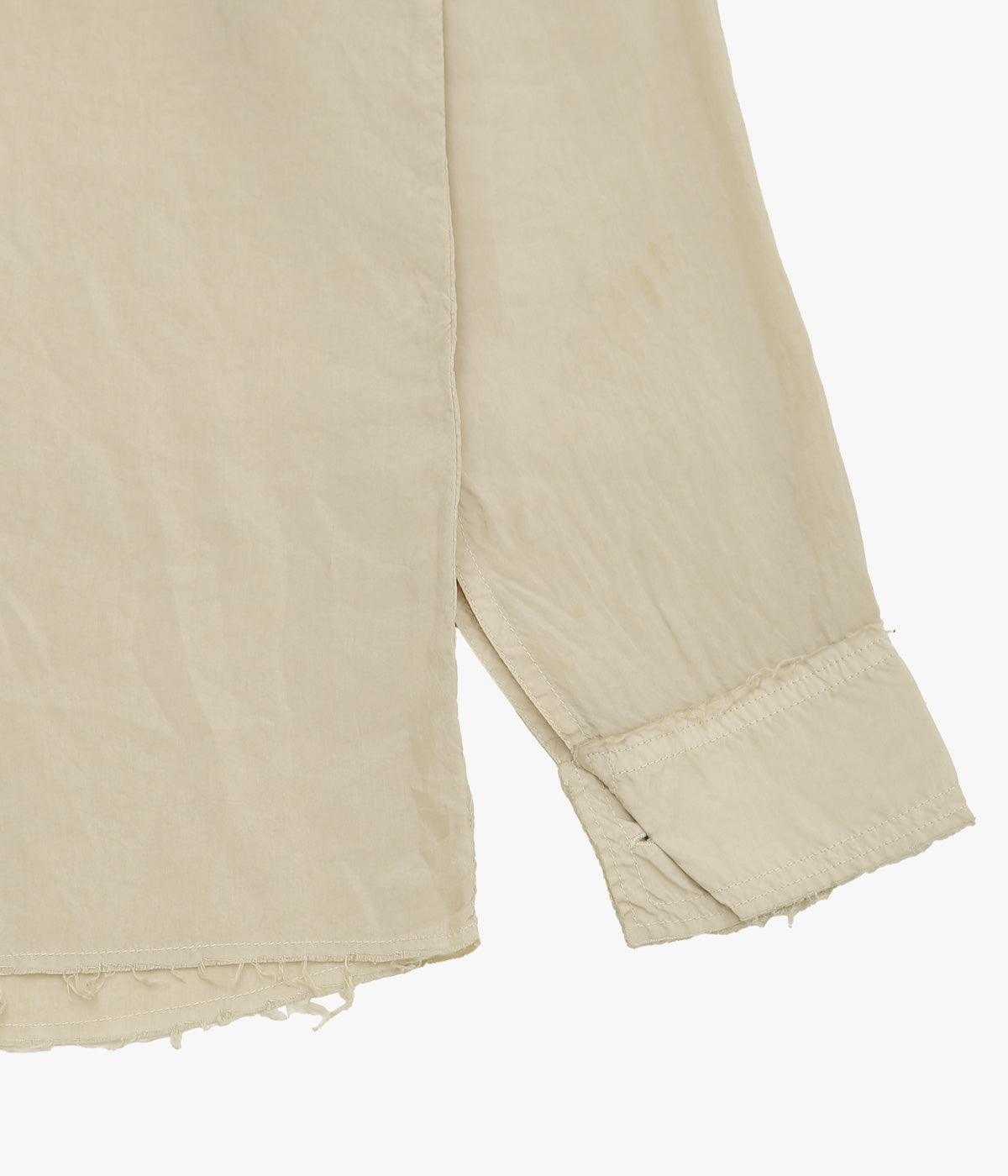 GABRIELA COLL GARMENTS ''NO.197 CUPRO SHIRT ''(STONE)
