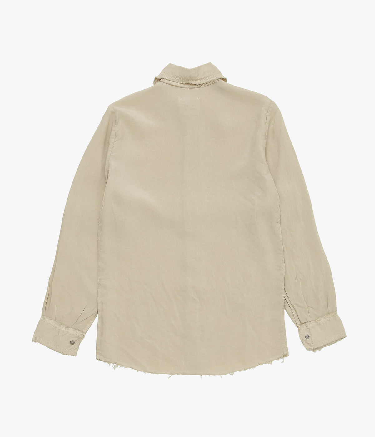 GABRIELA COLL GARMENTS ''NO.197 CUPRO SHIRT ''(STONE)