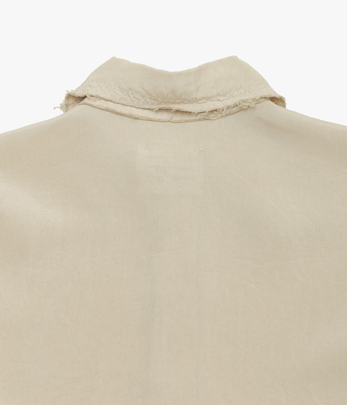 GABRIELA COLL GARMENTS ''NO.197 CUPRO SHIRT ''(STONE)