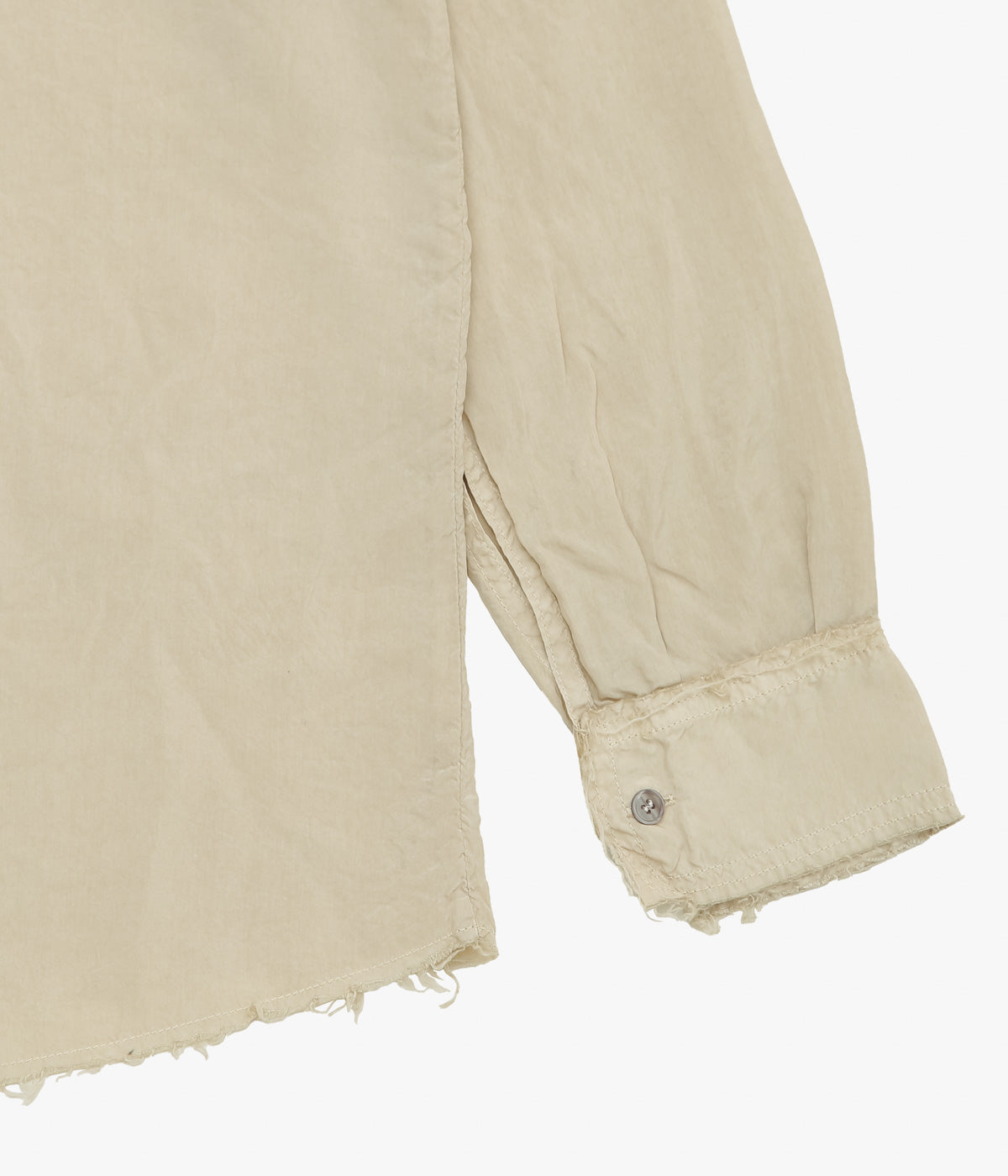 GABRIELA COLL GARMENTS ''NO.197 CUPRO SHIRT ''(STONE)