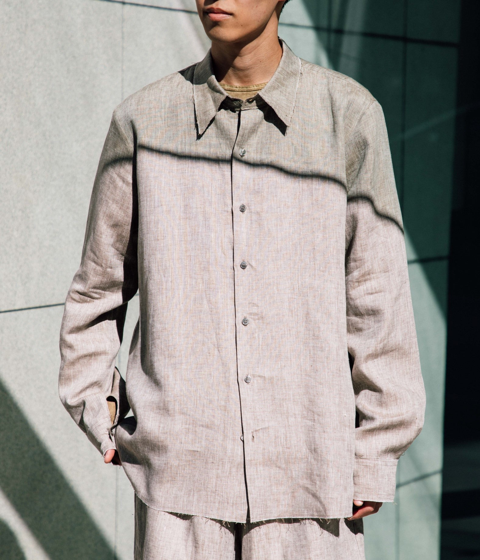 GABRIELA COLL GARMENTS-FINE LINEN SHIRT GABRIELA COLL GARMENTS-FINE LINEN SHIRT