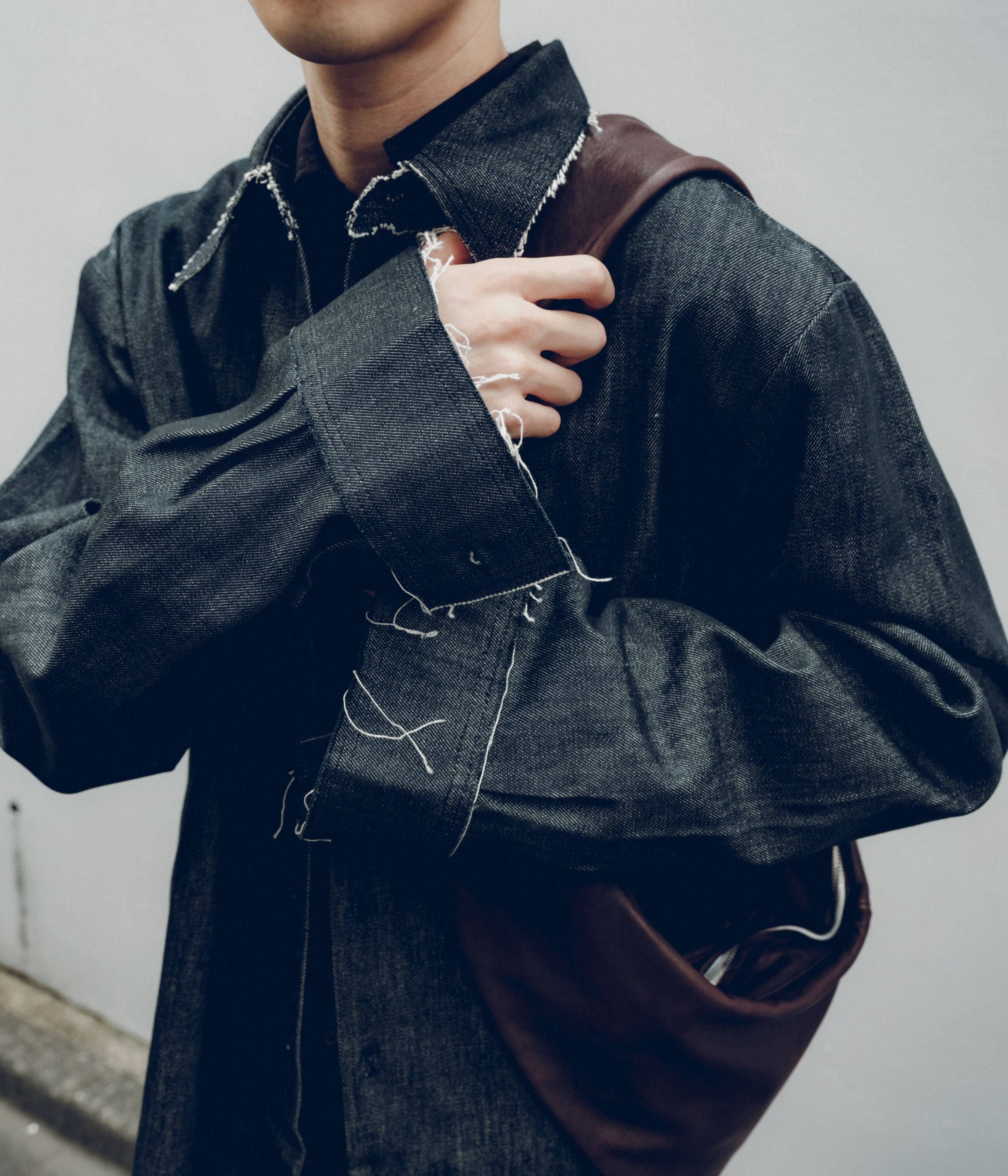 GABRIELA COLL GARMENTS ''NO.197 SHIRT'' (BLACK DENIM) – THE STORE