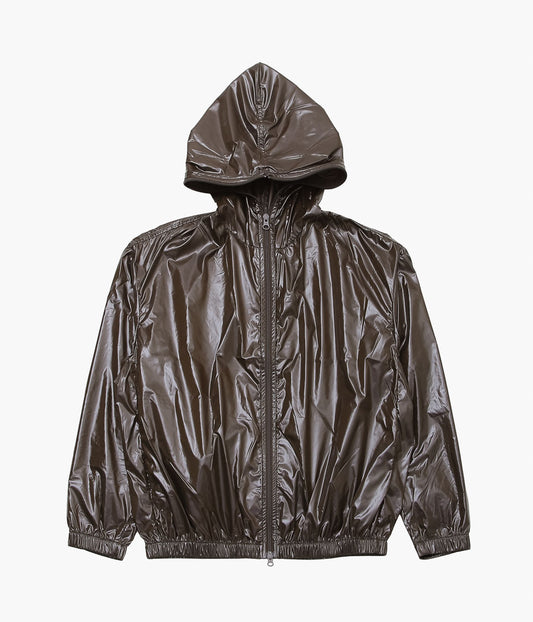 GABRIELA COLL GARMENTS ''NO.216 TECHNICAL HOODED JACKET'' (BROWN)