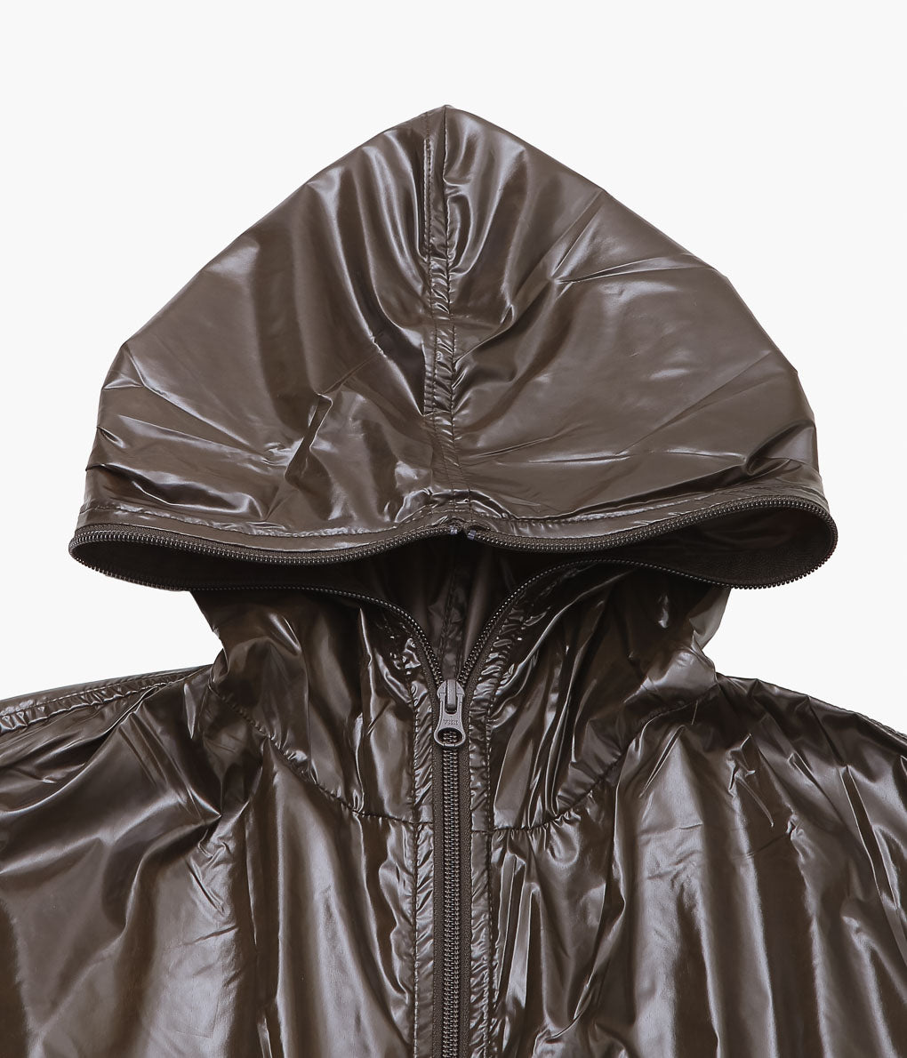 GABRIELA COLL GARMENTS ''NO.216 TECHNICAL HOODED JACKET'' (BROWN