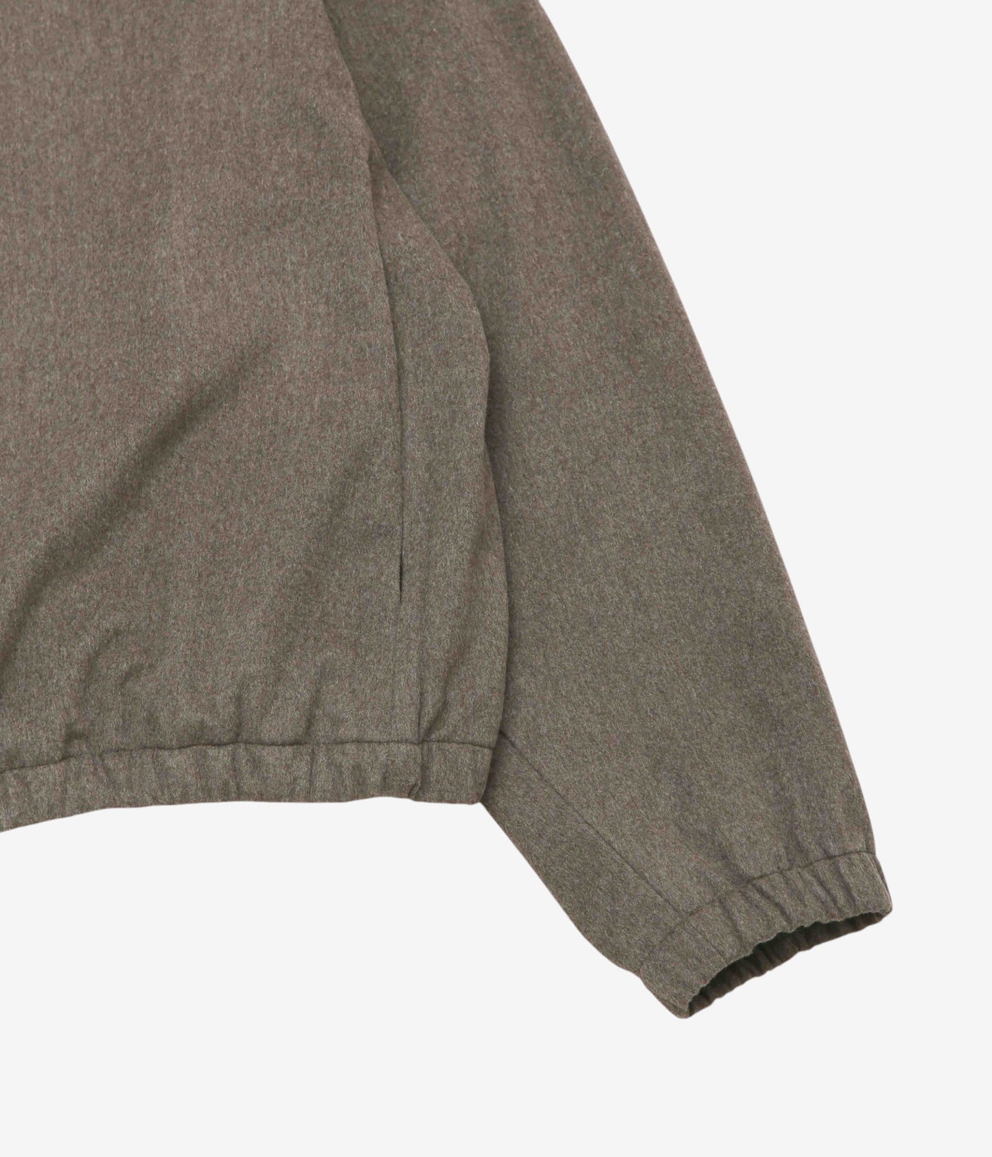 GABRIELA COLL GARMENTS ''NO.261 HEAVY WOOL ZIPPER JACKET'' (DUST)
