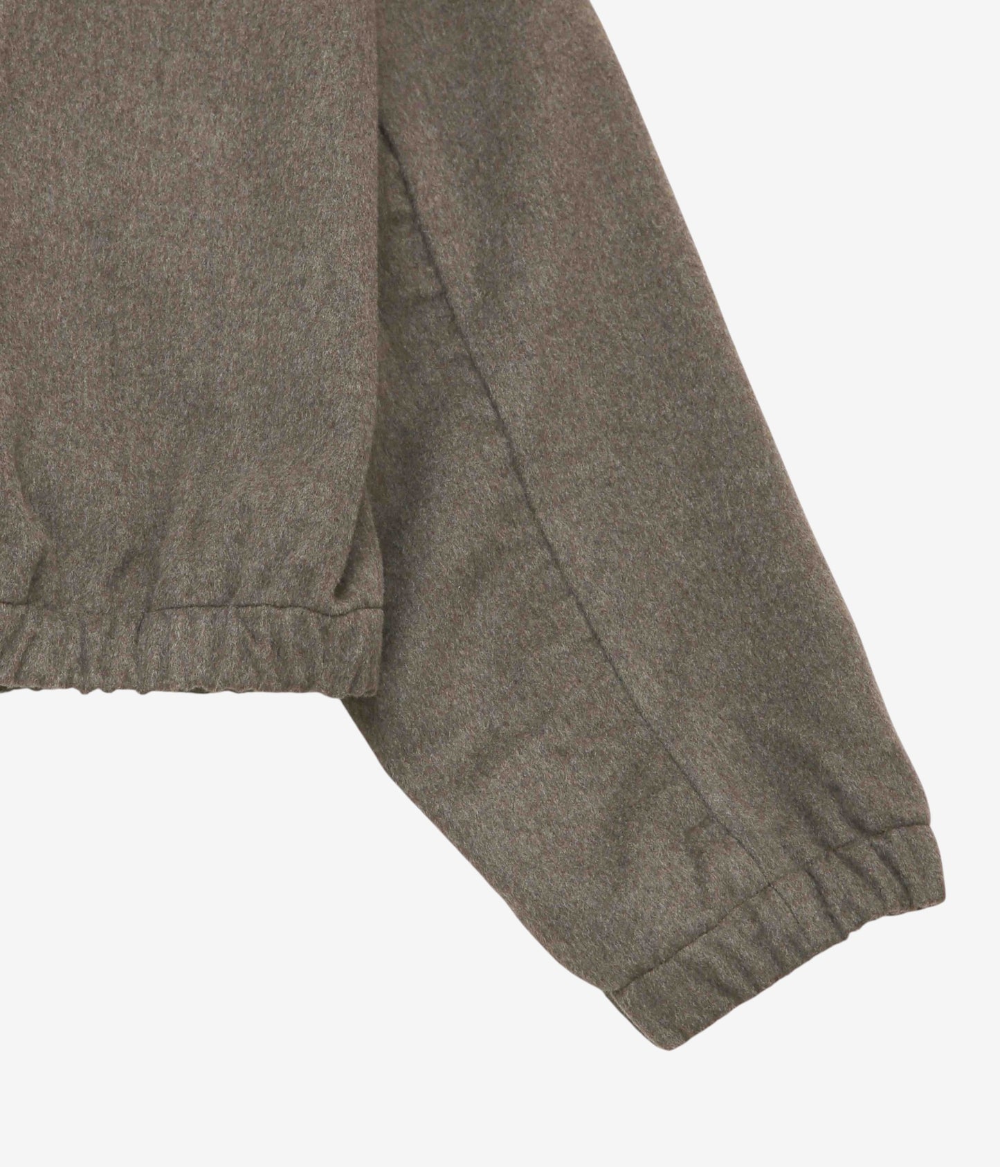 GABRIELA COLL GARMENTS ''NO.261 HEAVY WOOL ZIPPER JACKET'' (DUST)