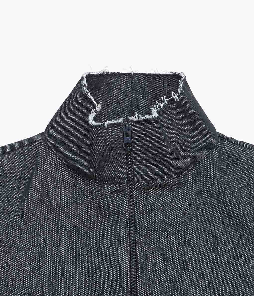GABRIELA COLL GARMENTS ''NO.261 ZIPPER JACKET'' (BLACK DENIM)