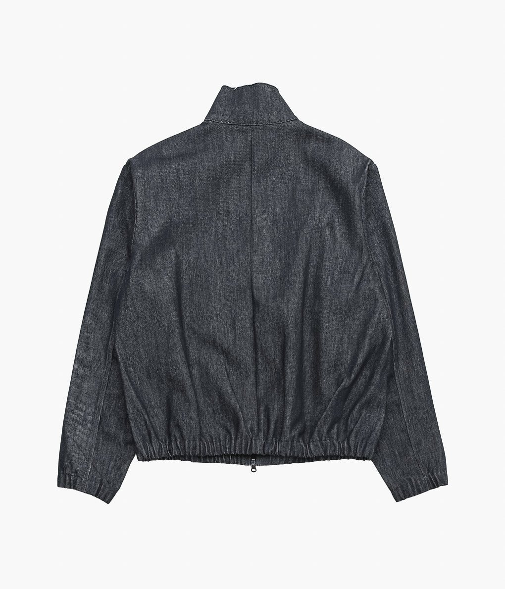 GABRIELA COLL GARMENTS ''NO.261 ZIPPER JACKET'' (BLACK DENIM)