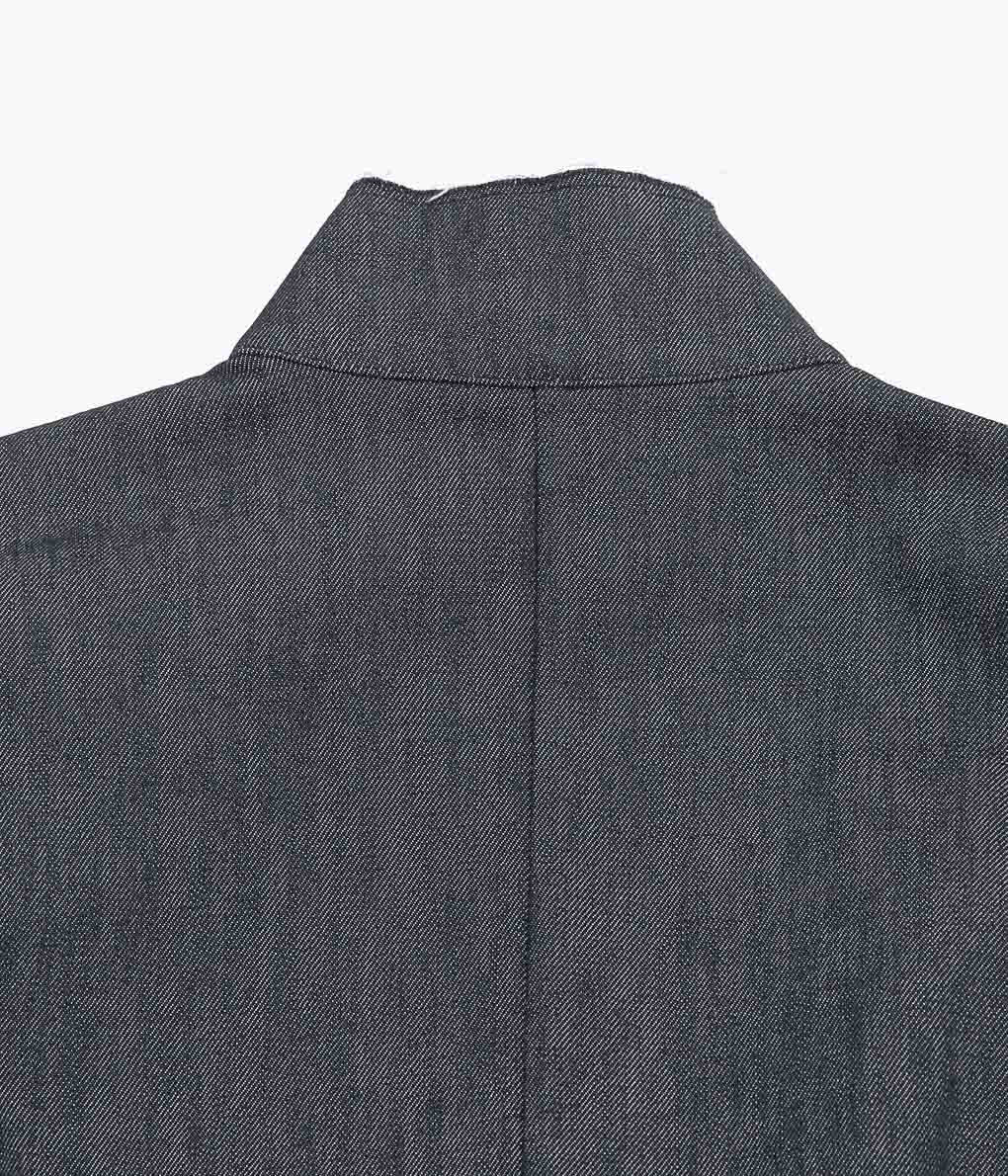 GABRIELA COLL GARMENTS ''NO.261 ZIPPER JACKET'' (BLACK DENIM)