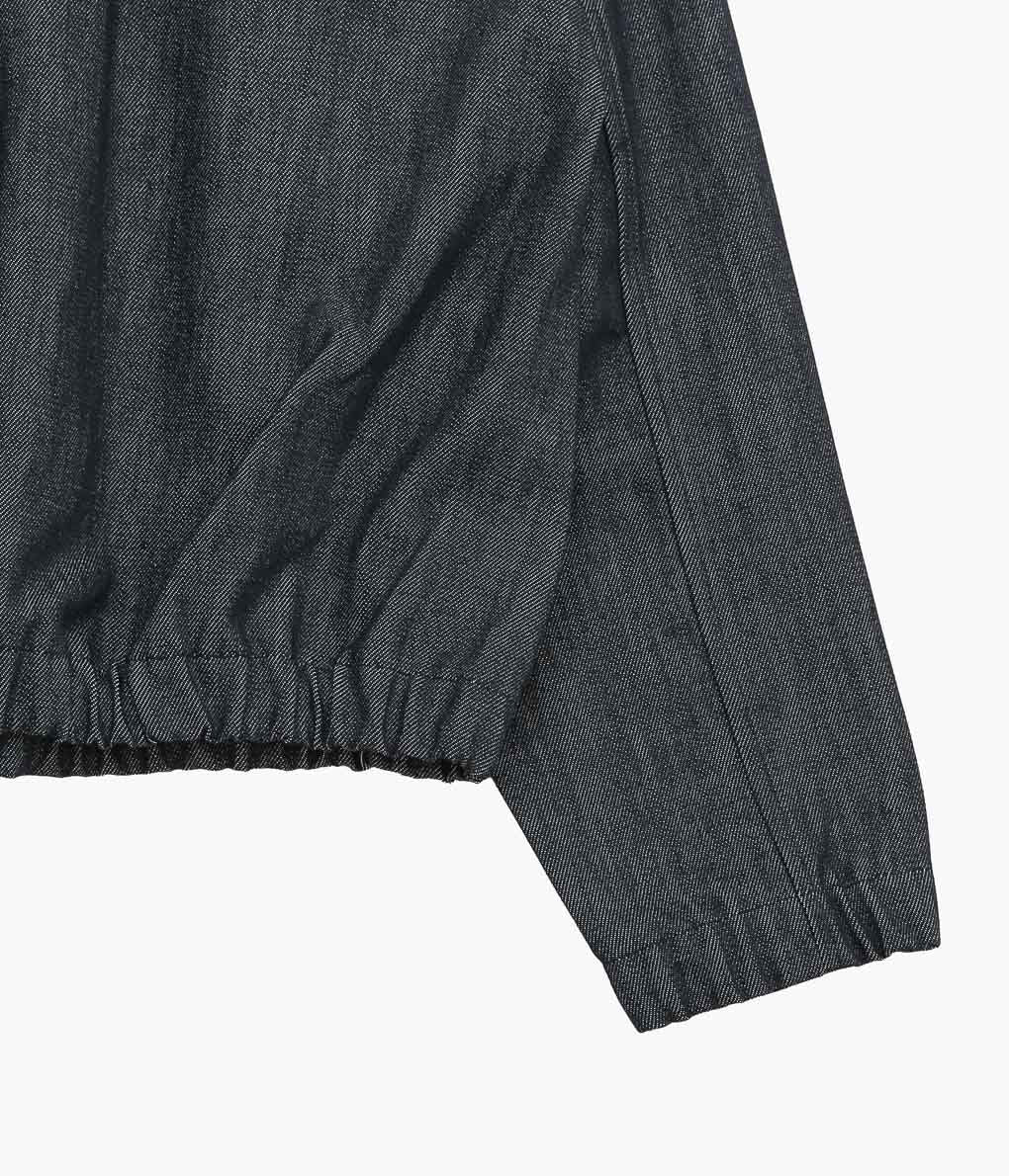 GABRIELA COLL GARMENTS ''NO.261 ZIPPER JACKET'' (BLACK DENIM)