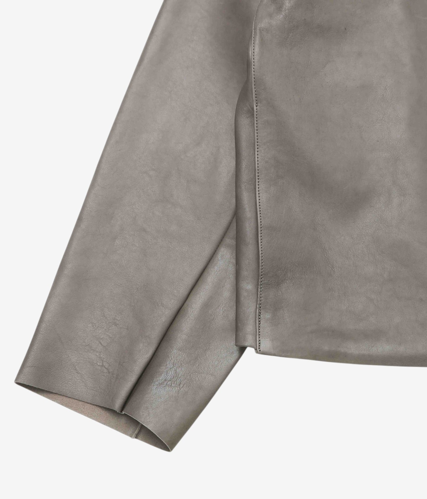 GABRIELA COLL GARMENTS "NO.285 LEATHER POCKET JACKET" (DUST)