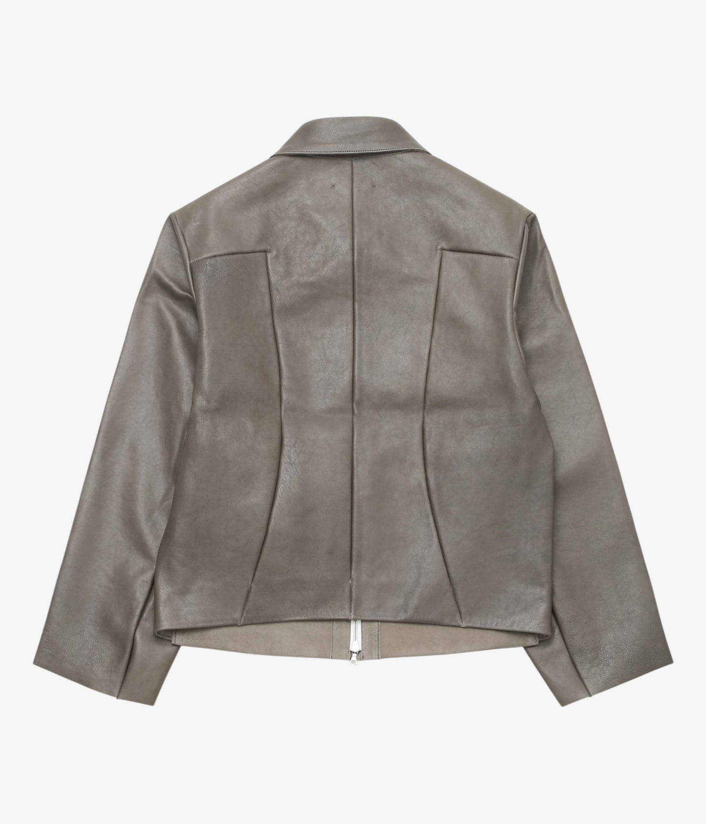 GABRIELA COLL GARMENTS "NO.285 LEATHER POCKET JACKET" (DUST)
