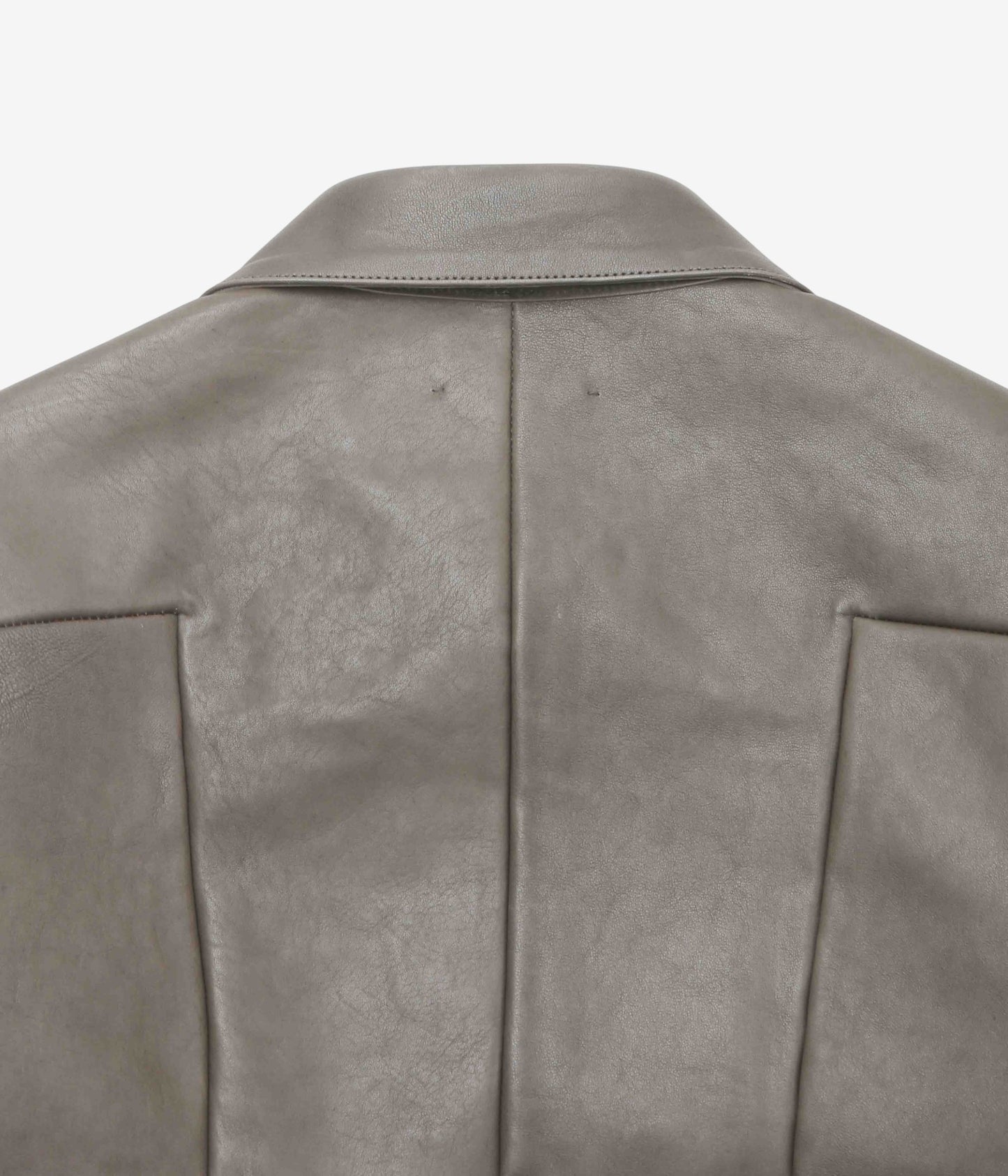 GABRIELA COLL GARMENTS "NO.285 LEATHER POCKET JACKET" (DUST)