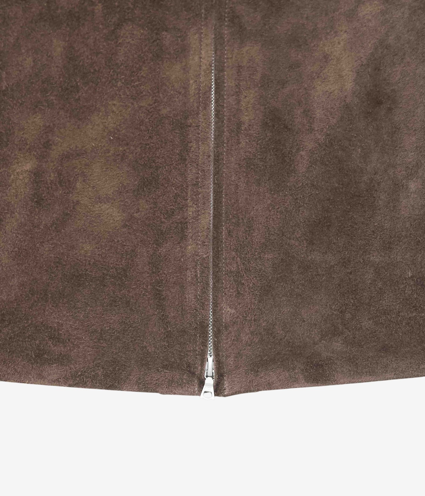 GABRIELA COLL GARMENTS "NO.285 SUEDE POCKET JACKET" (BROWN SUEDE)