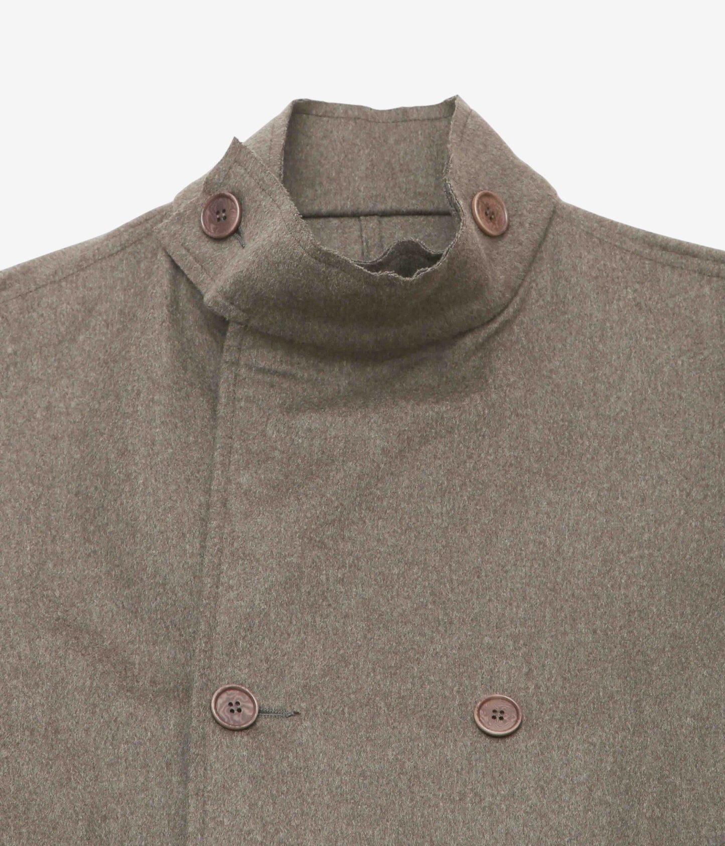 GABRIELA COLL GARMENTS "NO.286 HEAVY WOOL CROPPED OVERSIZED JACKET" (DUST)