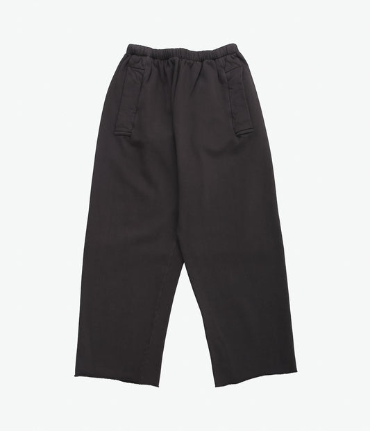 GABRIELA COLL GARMENTS ''NO.287 ORGANIC COTTON FLEECE TROUSERS ''(BROWN)