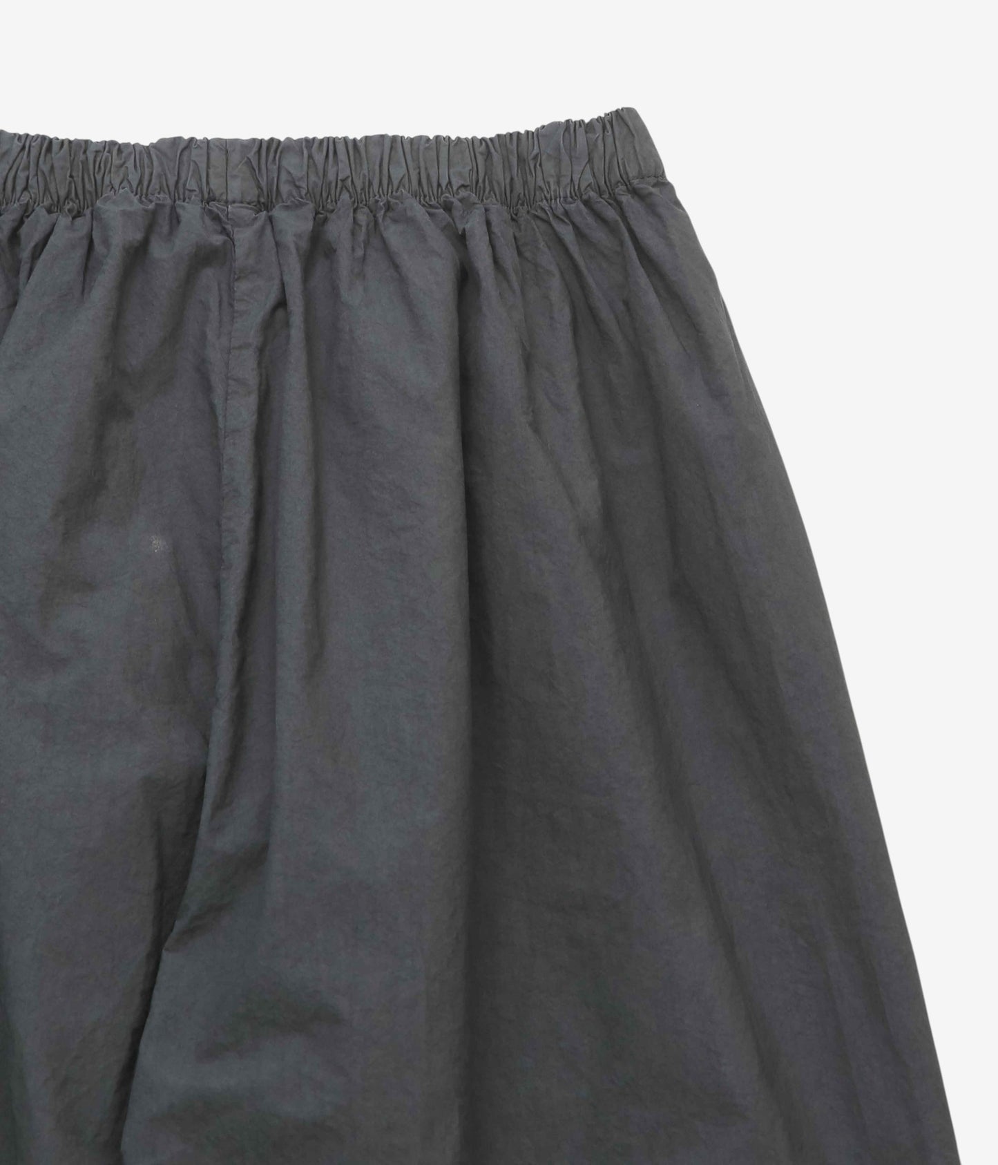 GABRIELA COLL GARMENTS ''NO.287 POPLIN DOUBLE FLAP POCKET TROUSERS'' (BLACK)