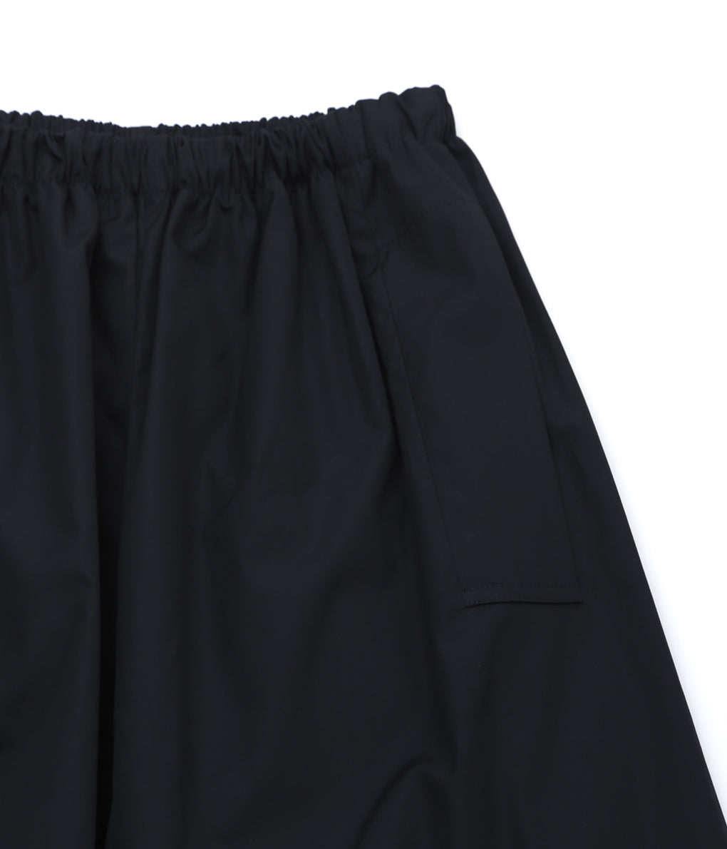 GABRIELA COLL GARMENTS ''NO.287 POPLIN FLAP POCKET TROUSERS ''(BLACK)