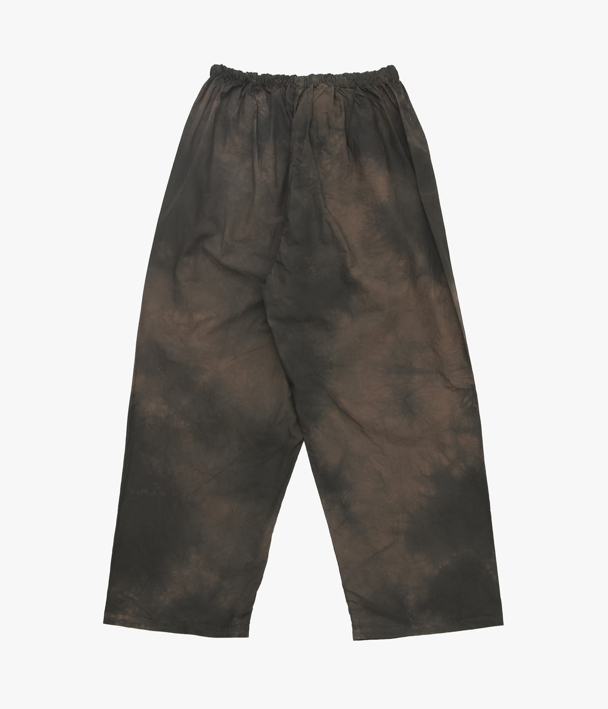 GABRIELA COLL GARMENTS ''NO.287 POPLIN FLAP POCKET TROUSERS'' (BROWN/BLACK)