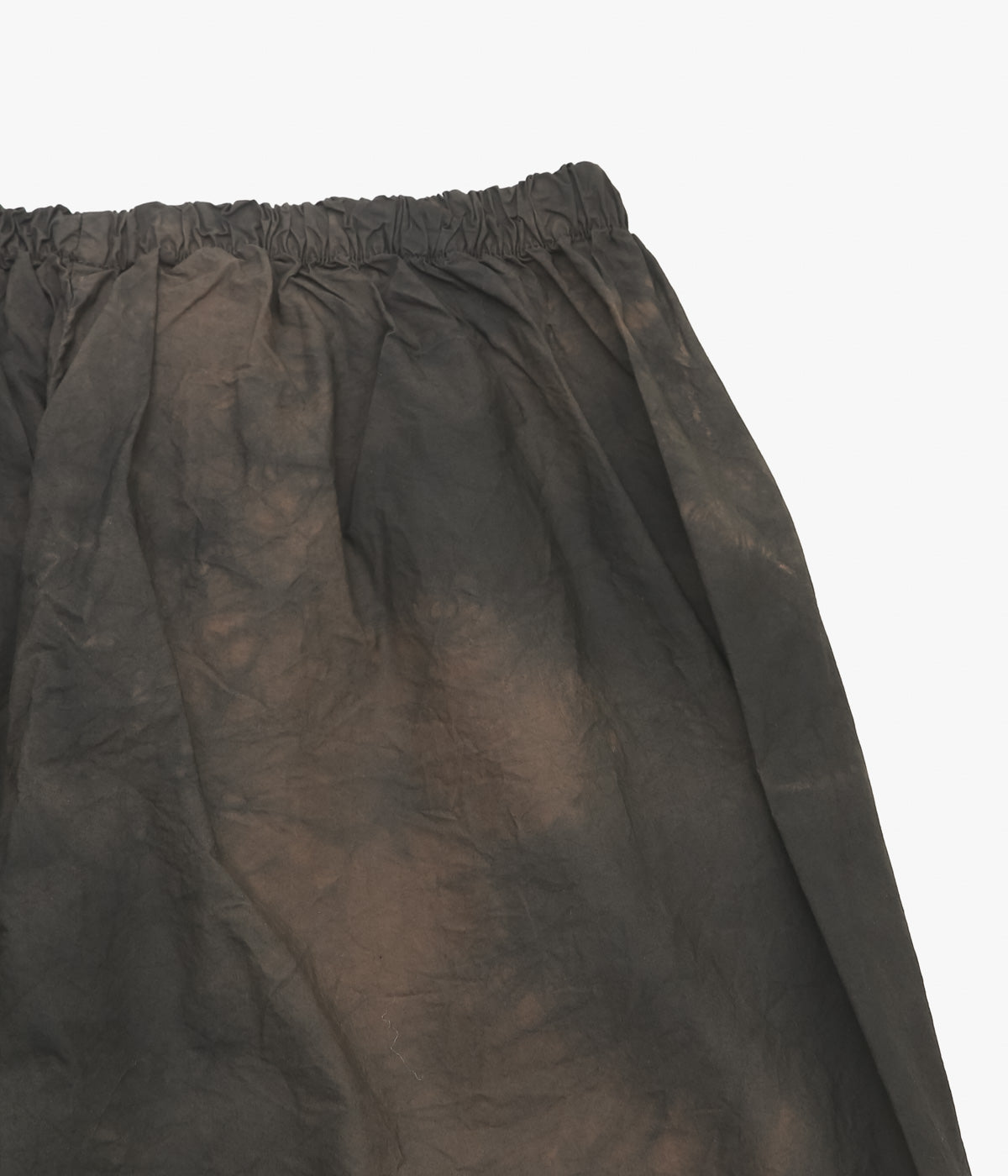 GABRIELA COLL GARMENTS ''NO.287 POPLIN FLAP POCKET TROUSERS'' (BROWN/BLACK)