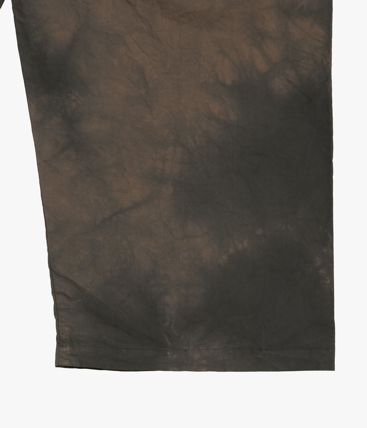 GABRIELA COLL GARMENTS ''NO.287 POPLIN FLAP POCKET TROUSERS'' (BROWN/BLACK)