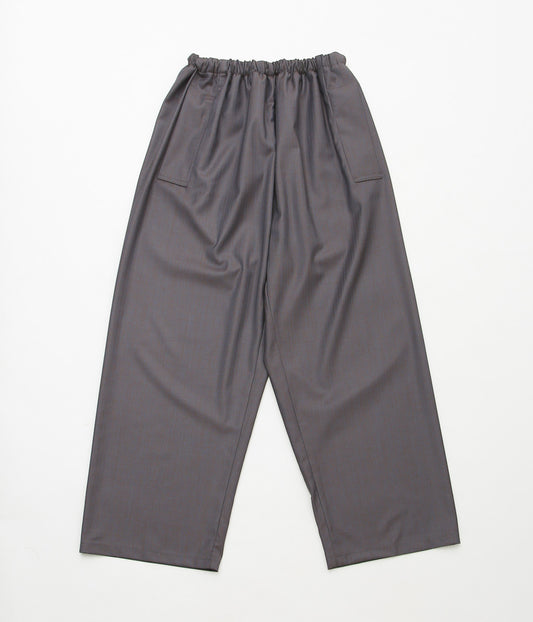 GABRIELA COLL GARMENTS ''NO.287 SPECIAL SUMMER WOOL FLAP POCKET TROUSERS''