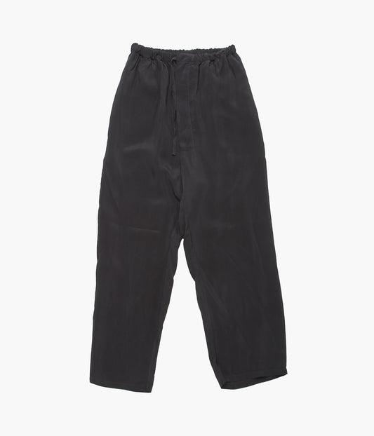GABRIELA COLL GARMENTS ''NO.288 CUPRO DRAWSTRING TROUSERS'' (BLACK)