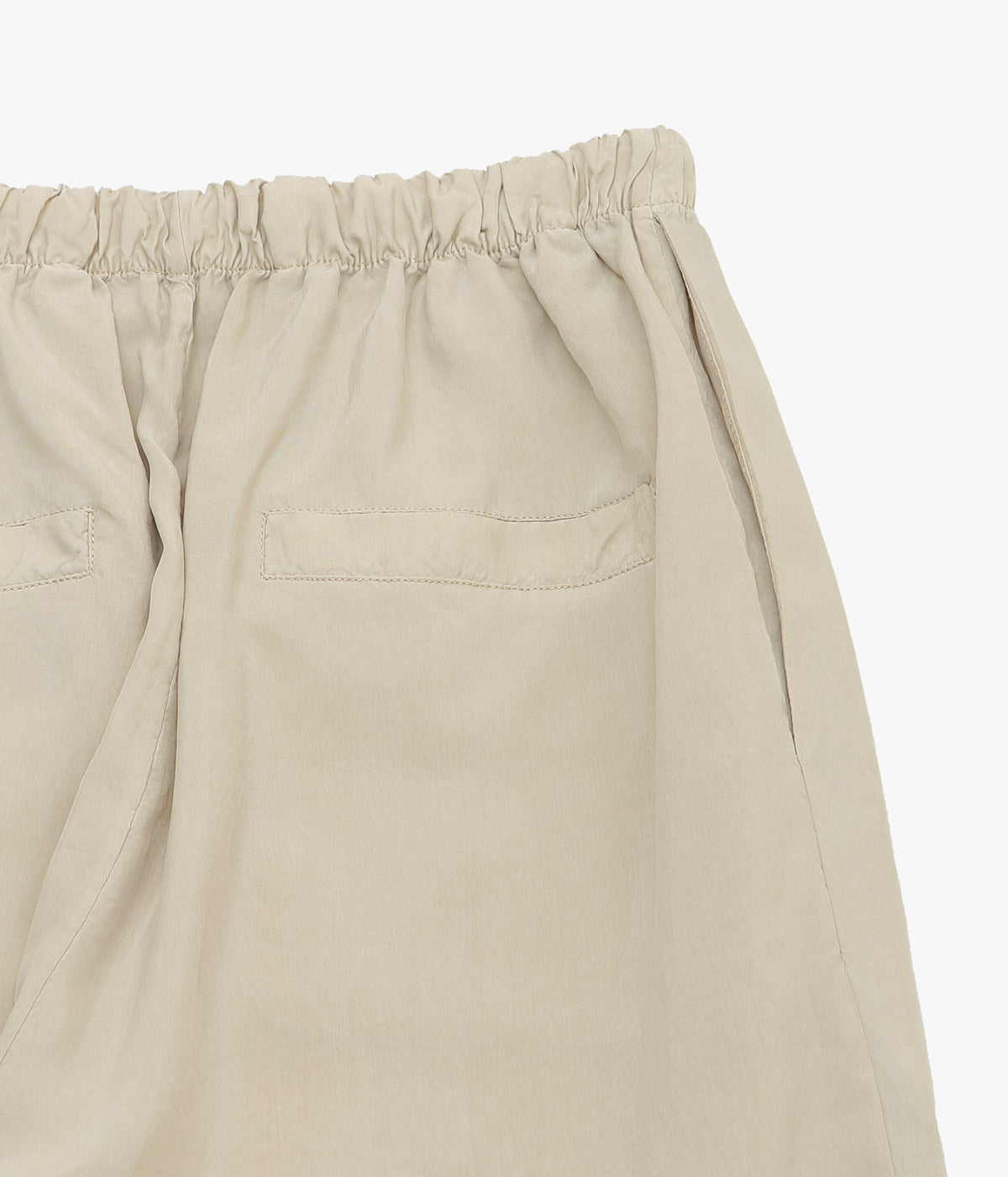 GABRIELA COLL GARMENTS ''NO.288 CUPRO DRAWSTRING TROUSERS'' (STONE)