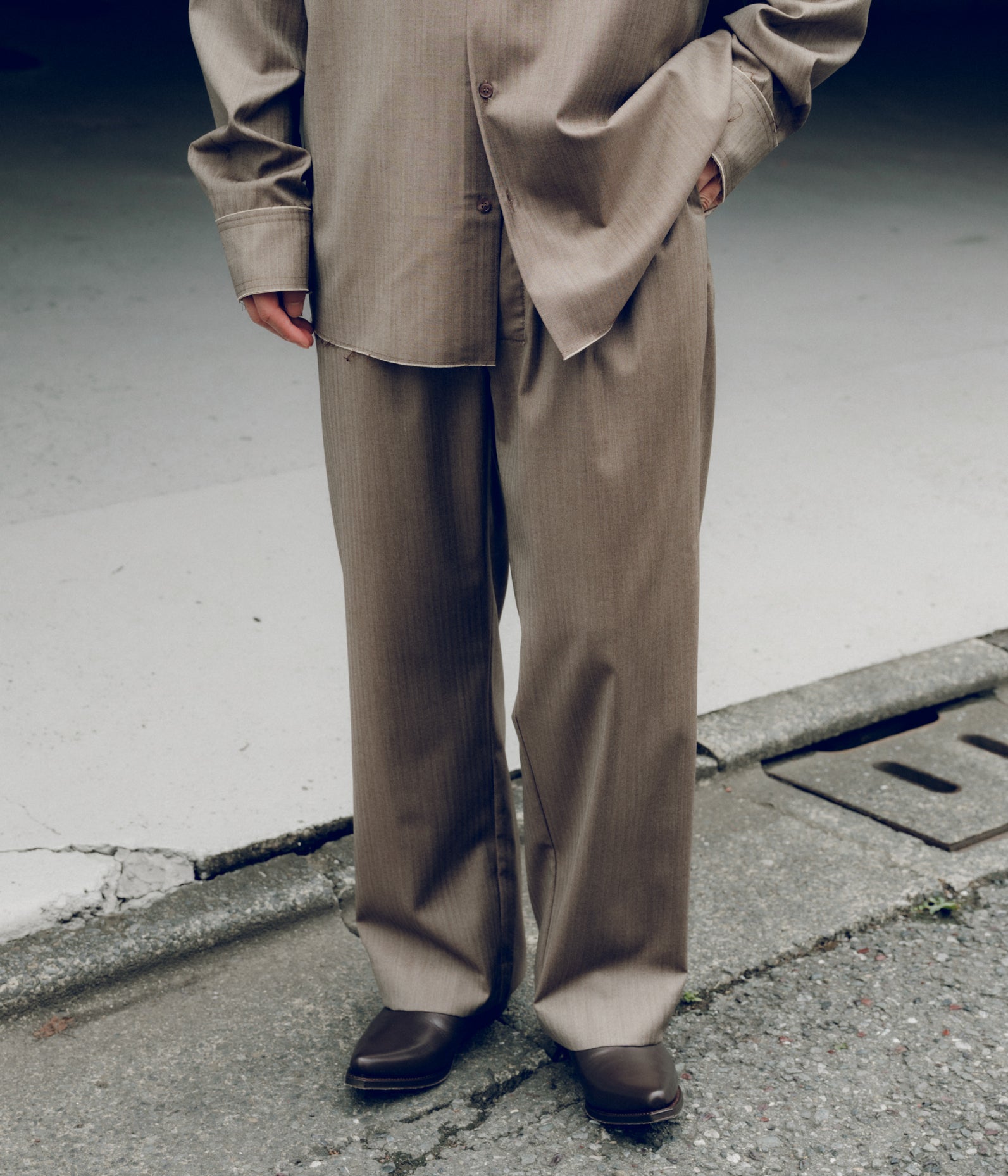 GABRIELA COLL GARMENTS ''NO.288 FINE WOOL DRAWSTRING