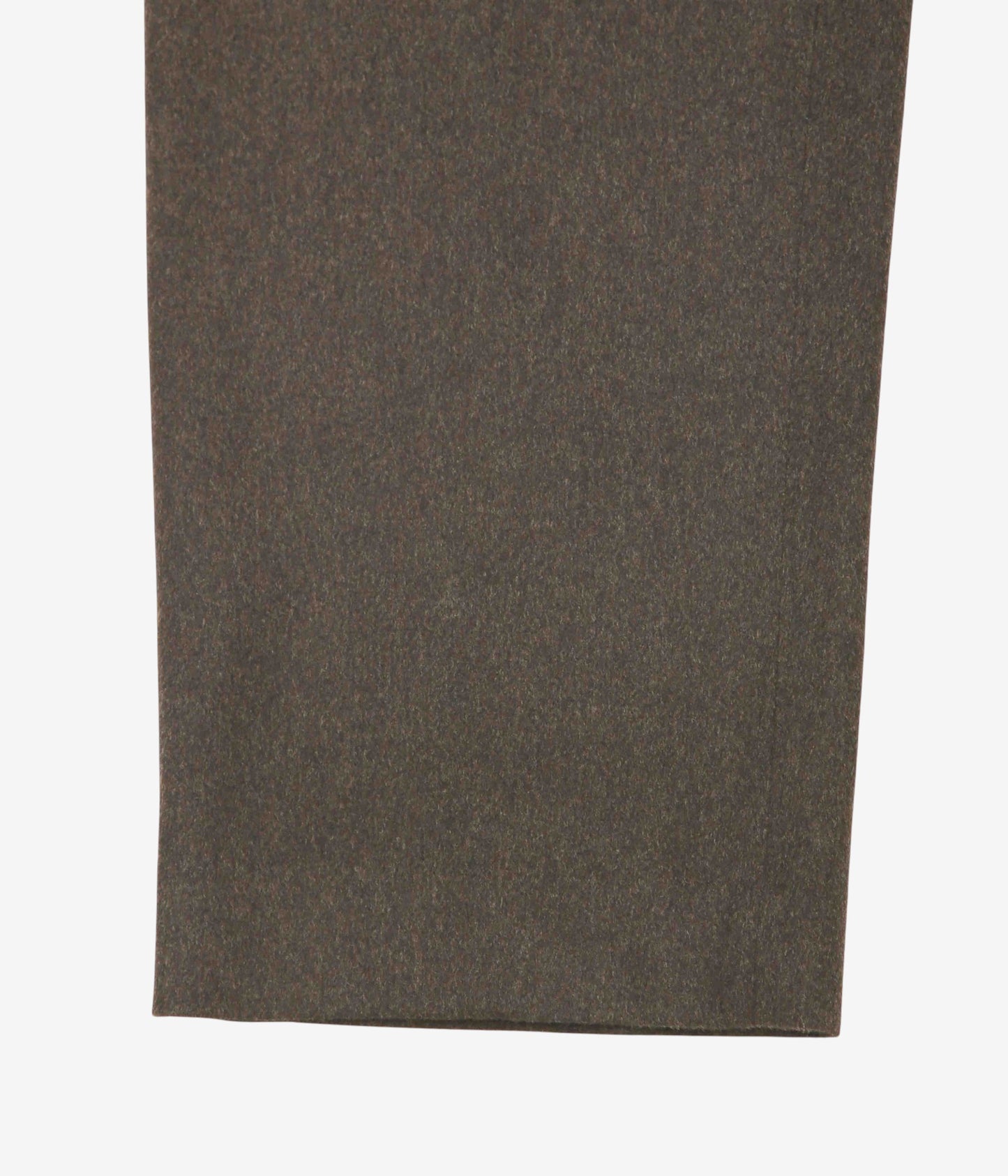 GABRIELA COLL GARMENTS "NO.288 HEAVY WOOL DRAWSTRING TROUSERS" (BROWN)
