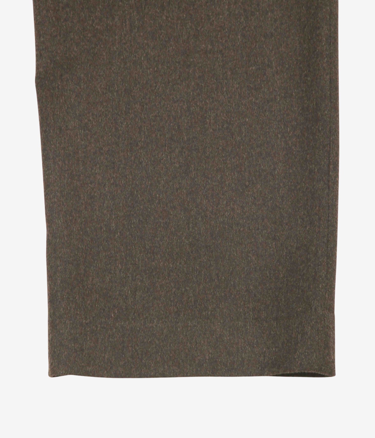 GABRIELA COLL GARMENTS "NO.288 HEAVY WOOL DRAWSTRING TROUSERS" (BROWN)