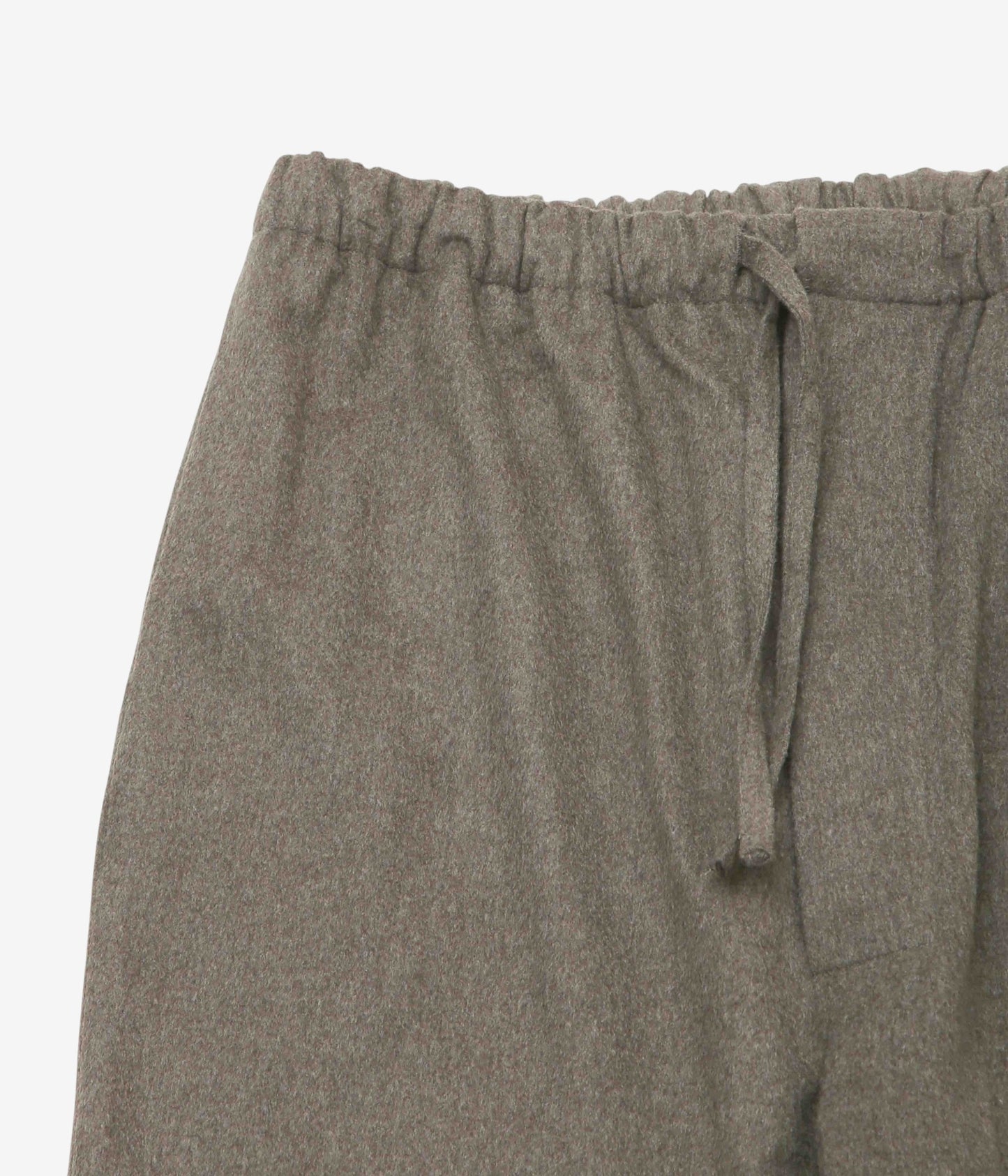 GABRIELA COLL GARMENTS "NO.288 HEAVY WOOL DRAWSTRING TROUSERS" (DUST)