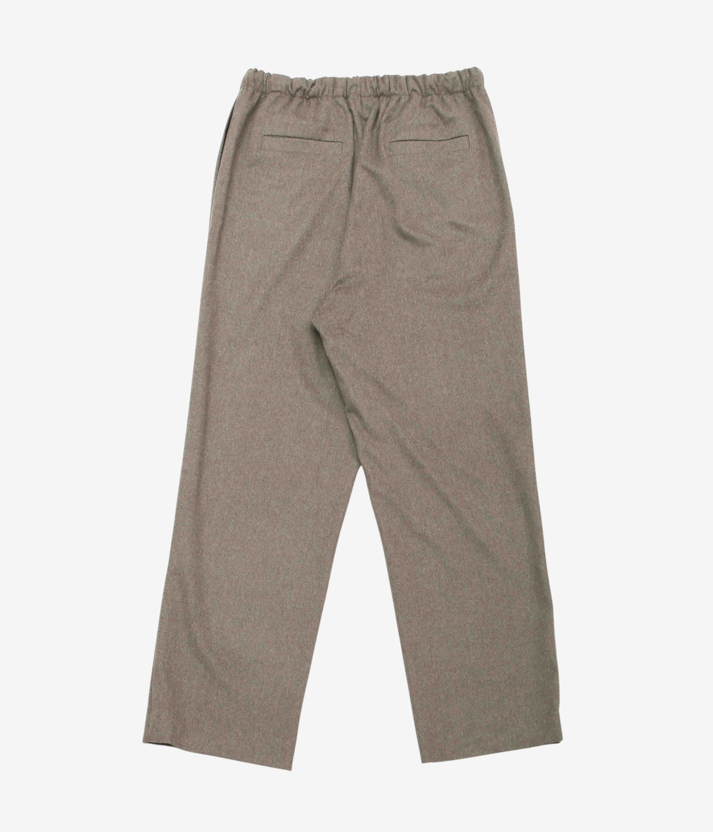 GABRIELA COLL GARMENTS "NO.288 HEAVY WOOL DRAWSTRING TROUSERS" (DUST)