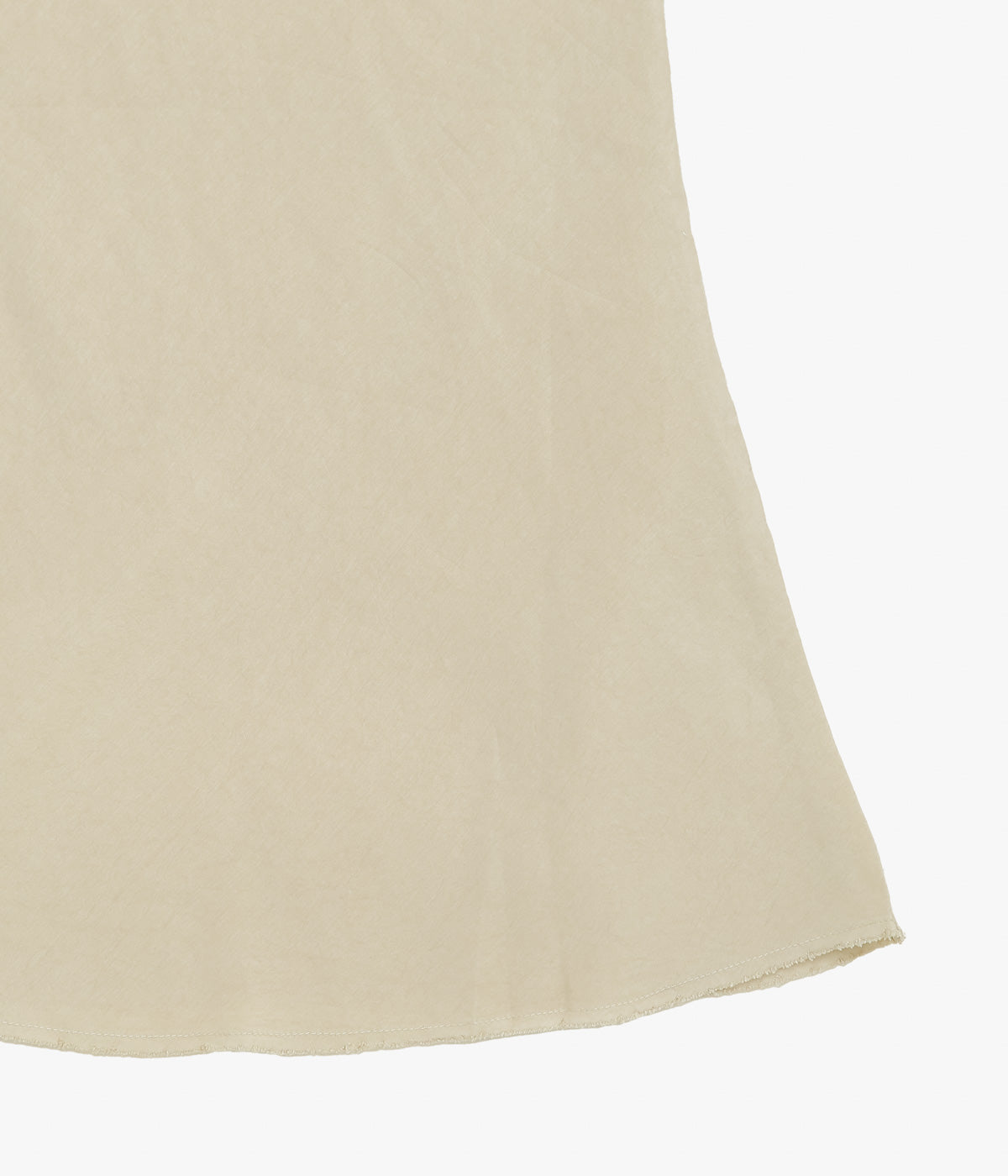 GABRIELA COLL GARMENTS ''NO.290 CUPRO BIAS CUT SKIRT'' (STONE)