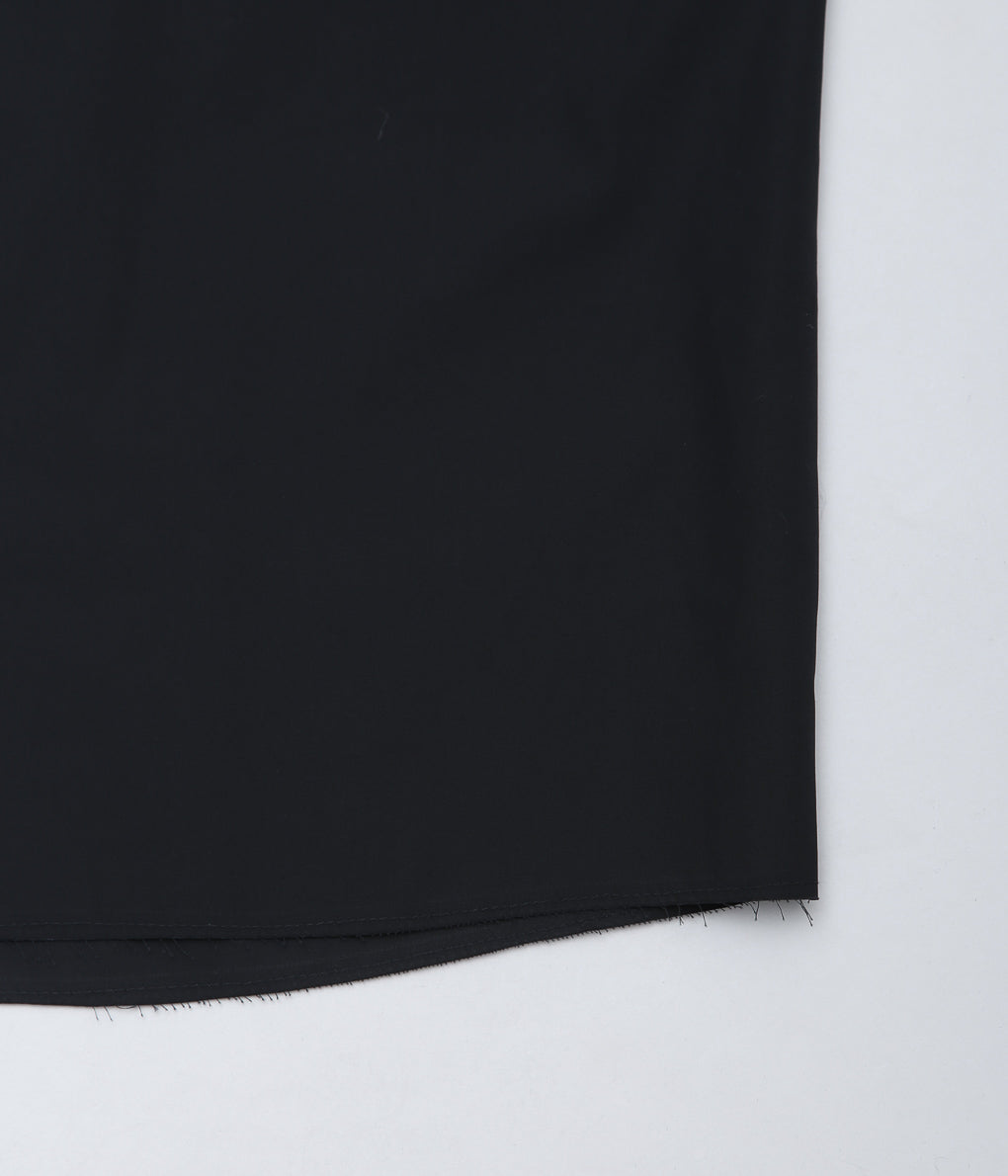 GABRIELA COLL GARMENTS ''NO.307 POPLIN SHORT SLEEVE SHIRT'' (BLACK)