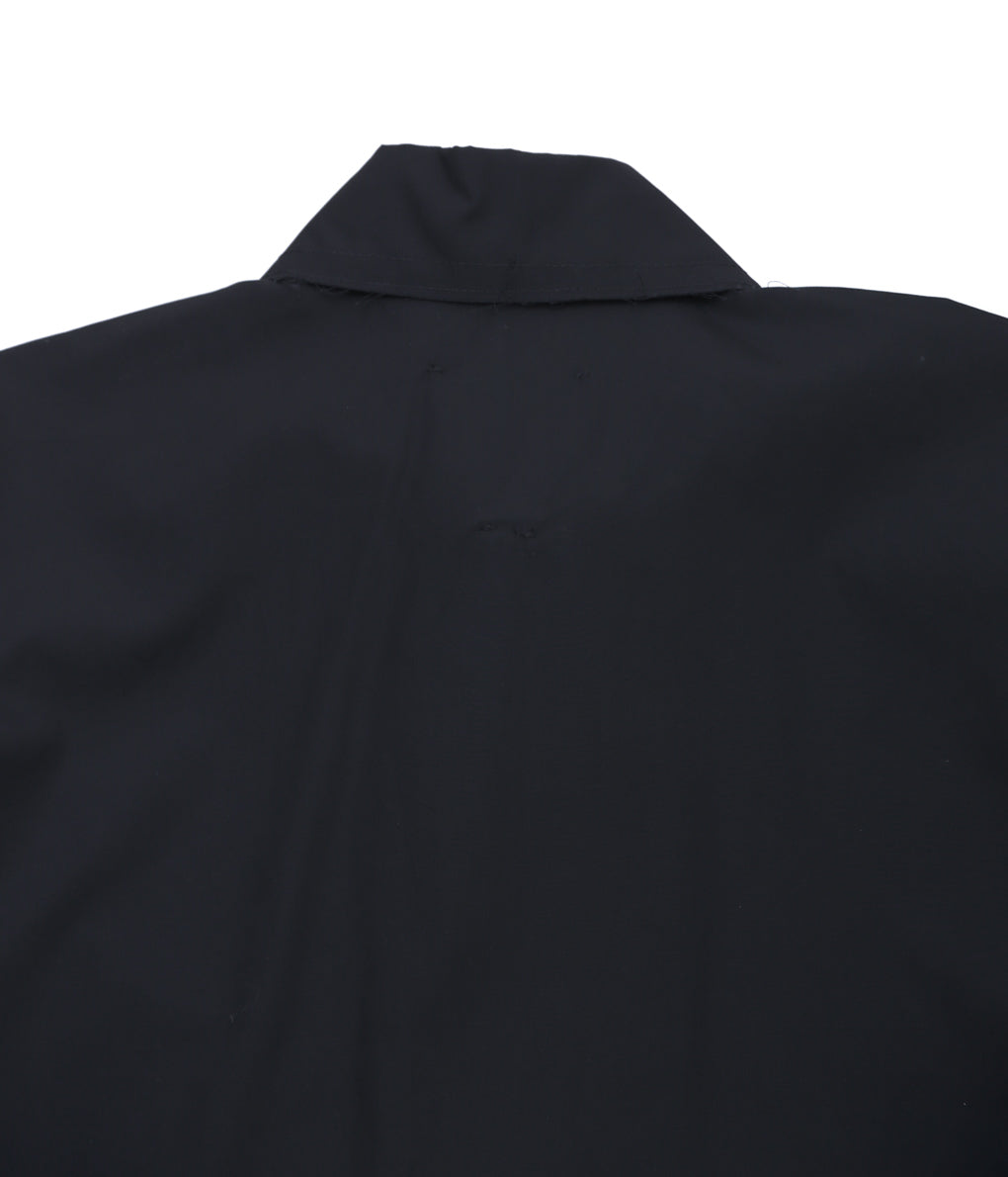 GABRIELA COLL GARMENTS ''NO.307 POPLIN SHORT SLEEVE SHIRT ''(BLACK)