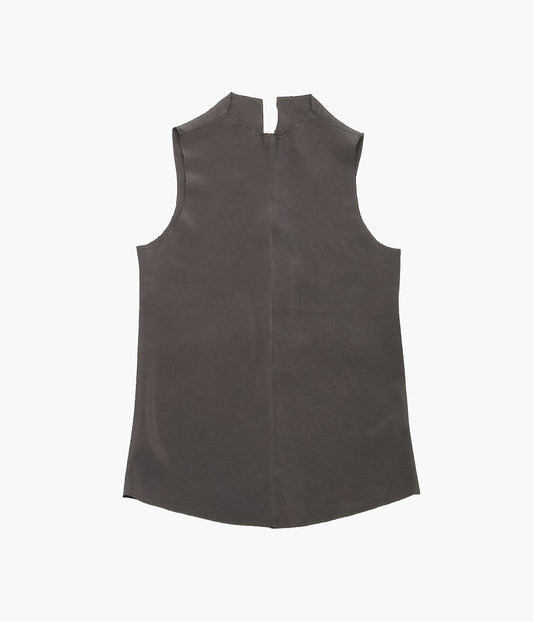 GABRIELA COLL GARMENTS ''NO.322 CUPRO CENTER SEAMS TOP'' (BROWN)